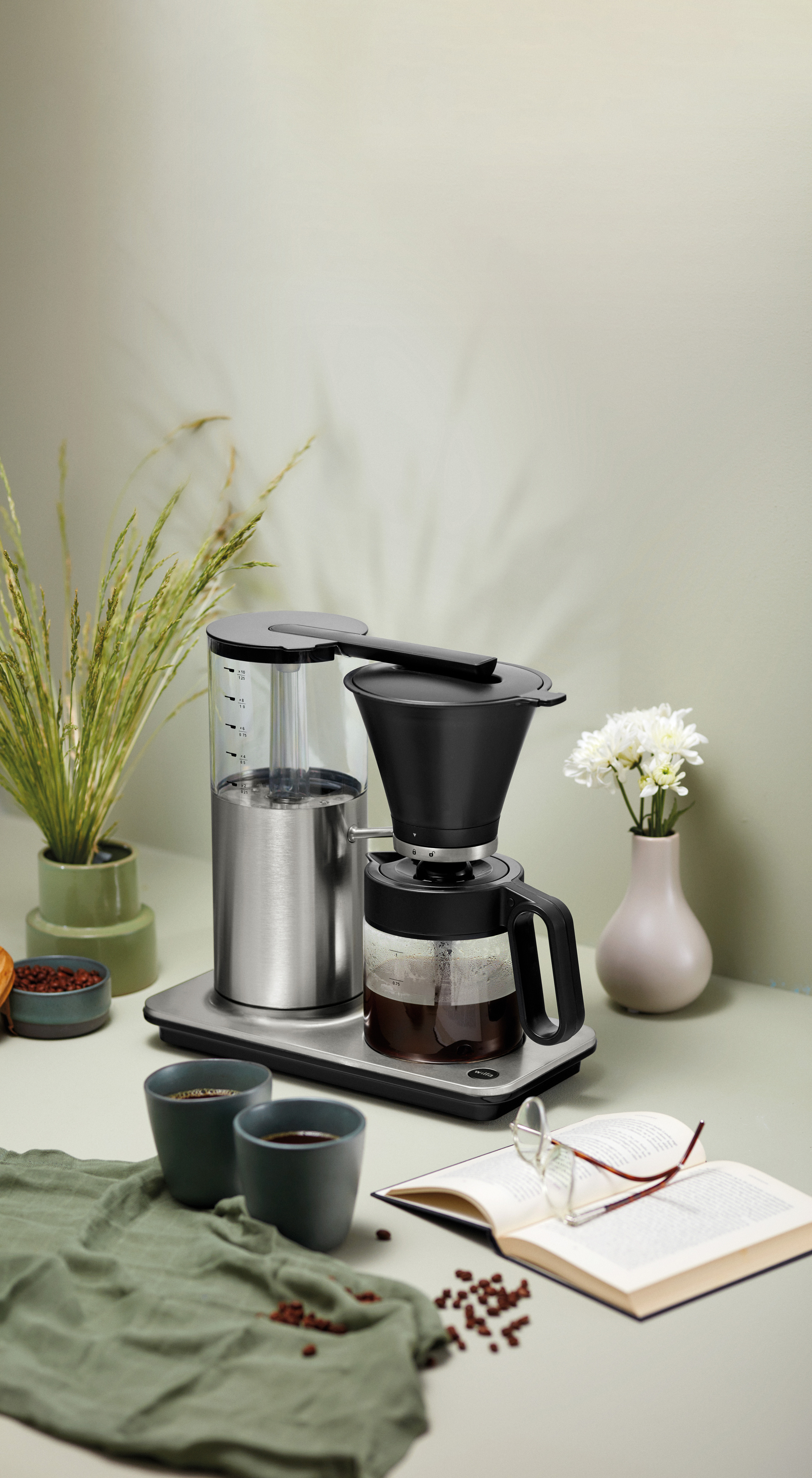 Wilfa CM2S-A125 Classic Tall -kahvinkeitin, teräs