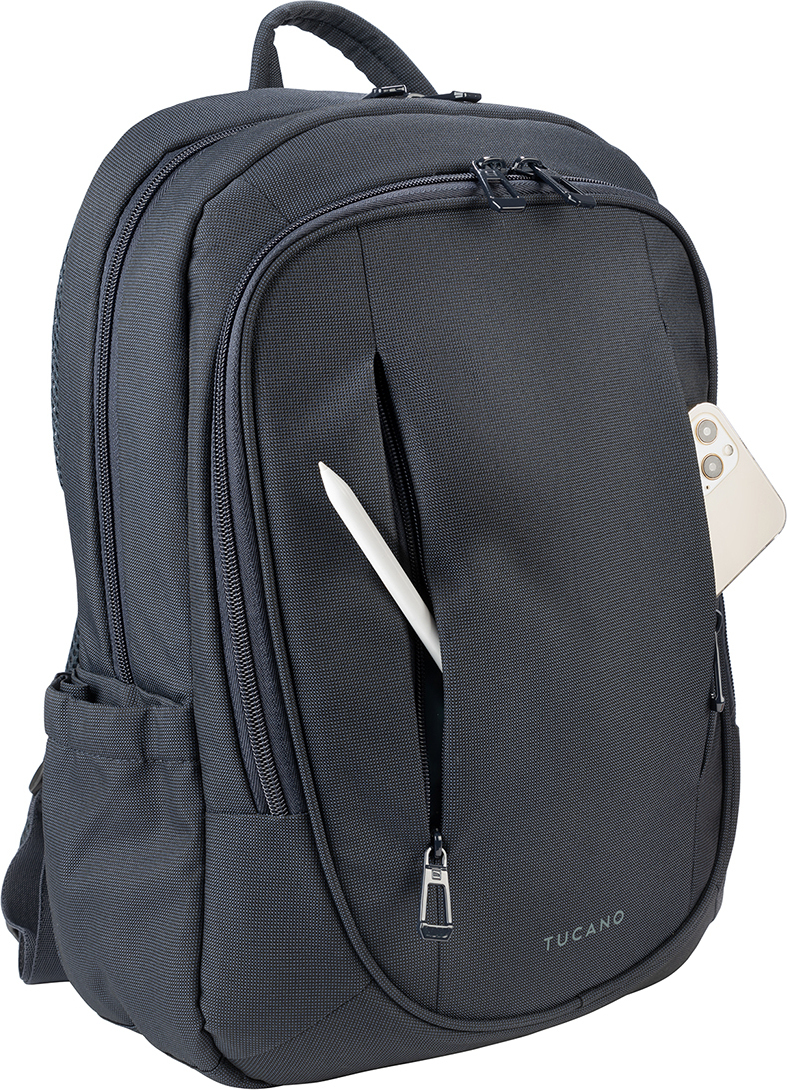 Tucano Binario Gravity AGS -tietokonereppu 15,6" kannettavalle tietokoneelle, tummansininen