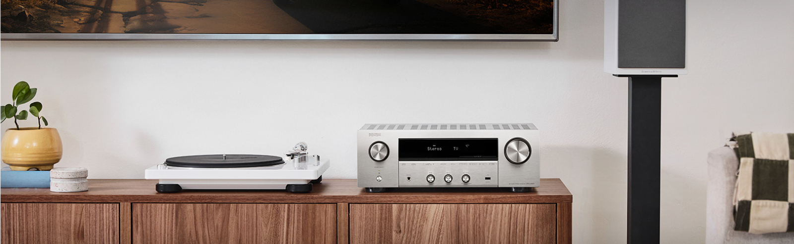 Denon DRA-900H AV-stereoviritinvahvistin, musta
