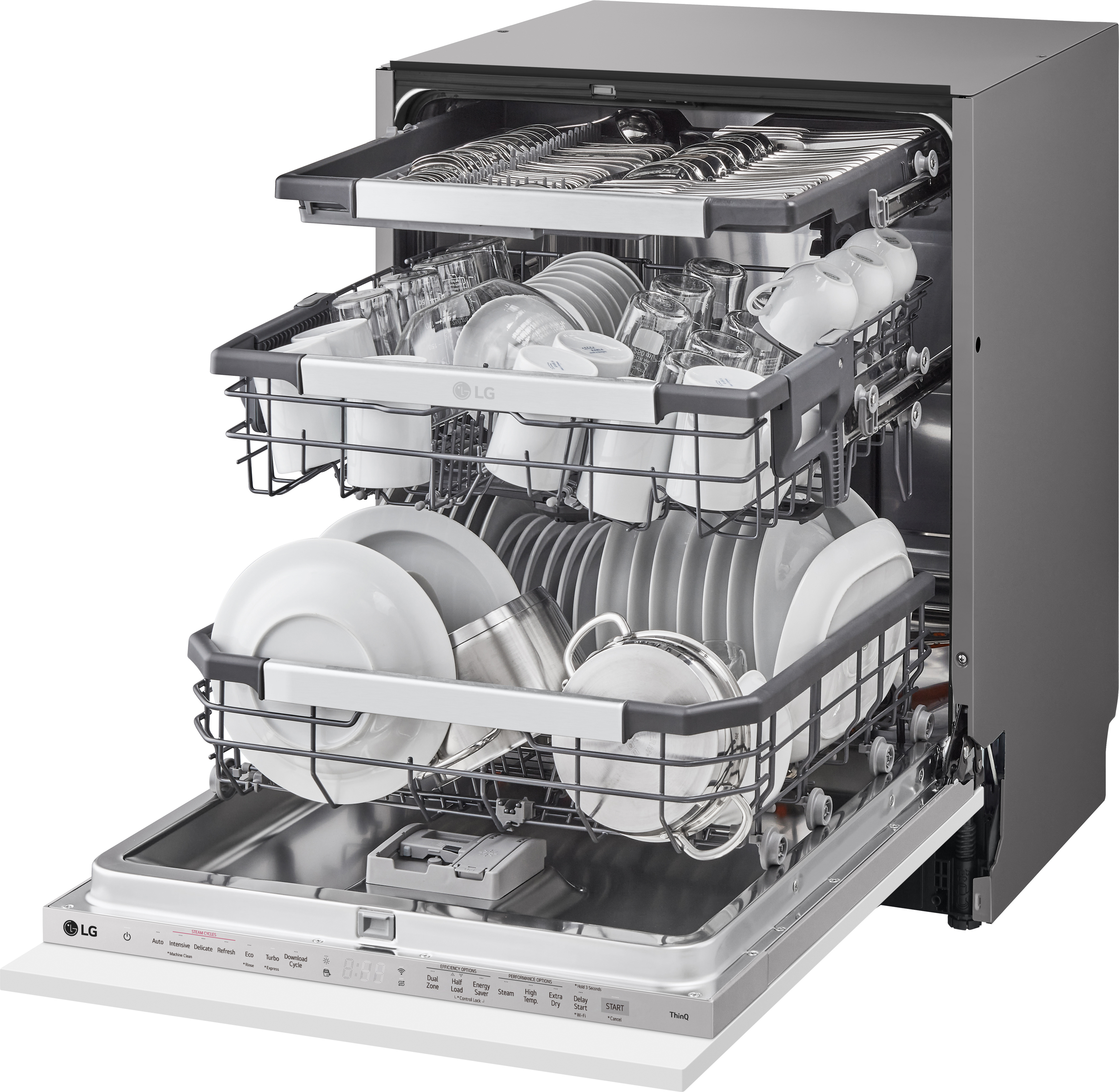 LG DB475TXS astianpesukone, integroitava