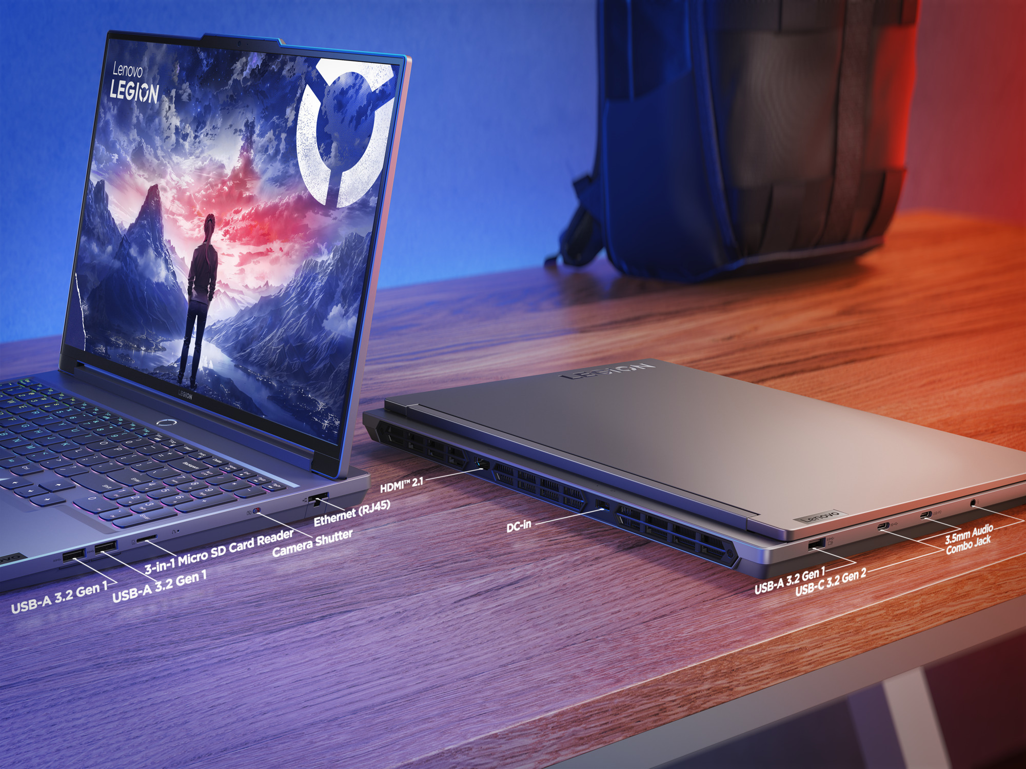 Lenovo Legion 5 16" -kannettava, Win 11 Home, harmaa (83DG0033MX) 14 Lenovo Legion 5 16" -kannettava, Win 11 Home, harmaa (83DG0033MX) - Image 14