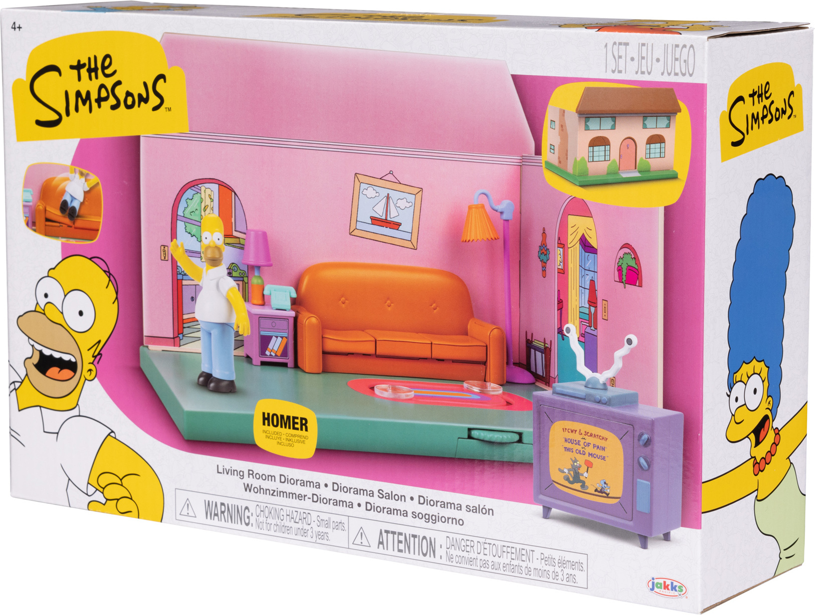 The Simpsons - Simpsonien talo -leikkisetti