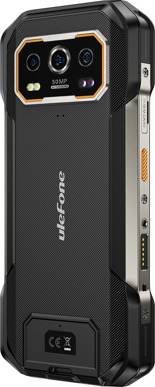 Ulefone Armor 27 Pro 5G -puhelin, 256/12 Gt, musta