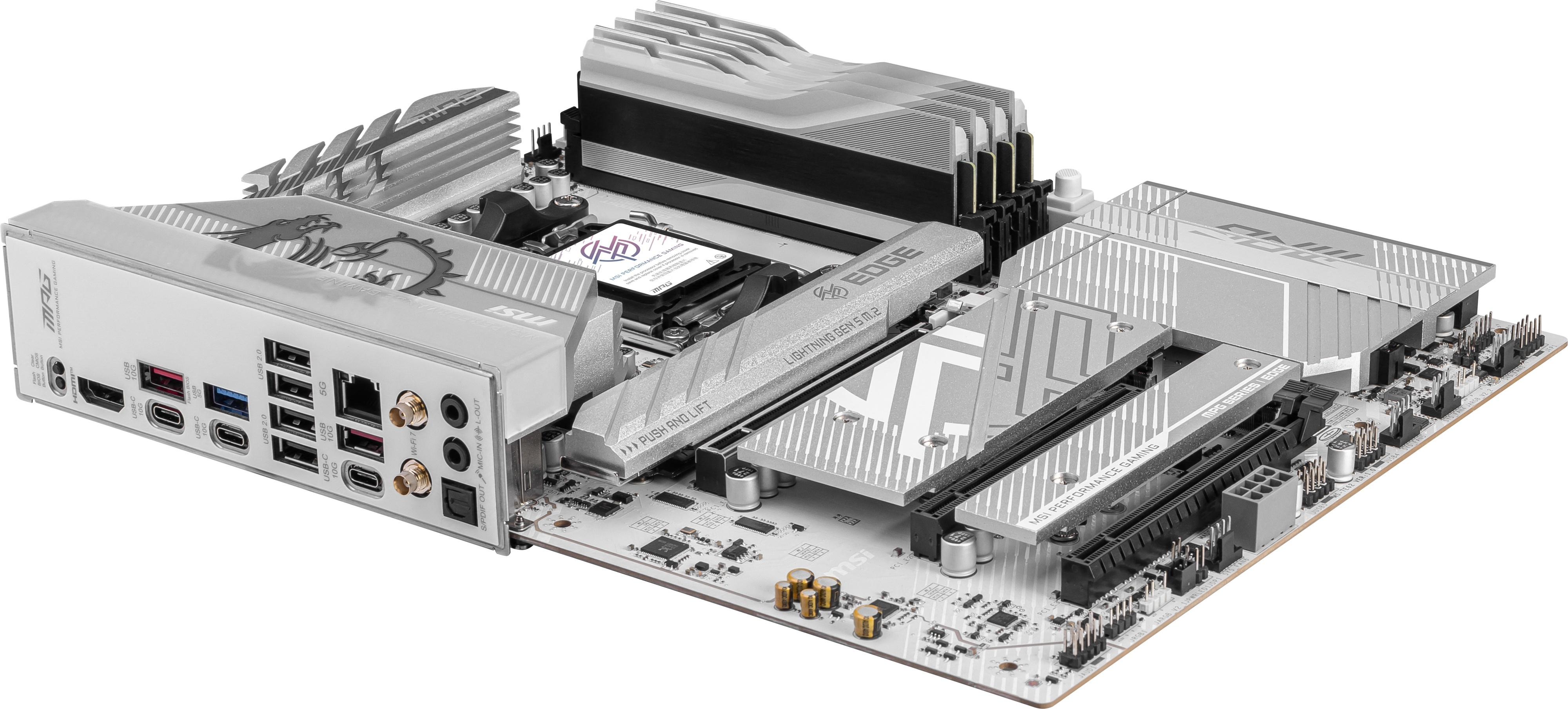 MSI MPG B850 EDGE TI WIFI AM5 ATX-emolevy