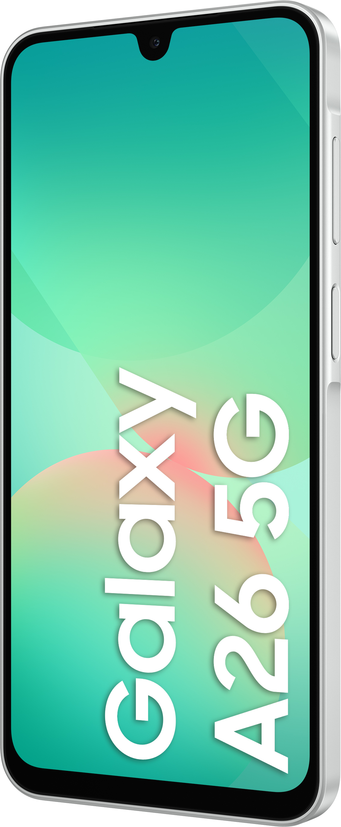 Samsung Galaxy A26 5G puhelin, 128/6 Gt, valkoinen