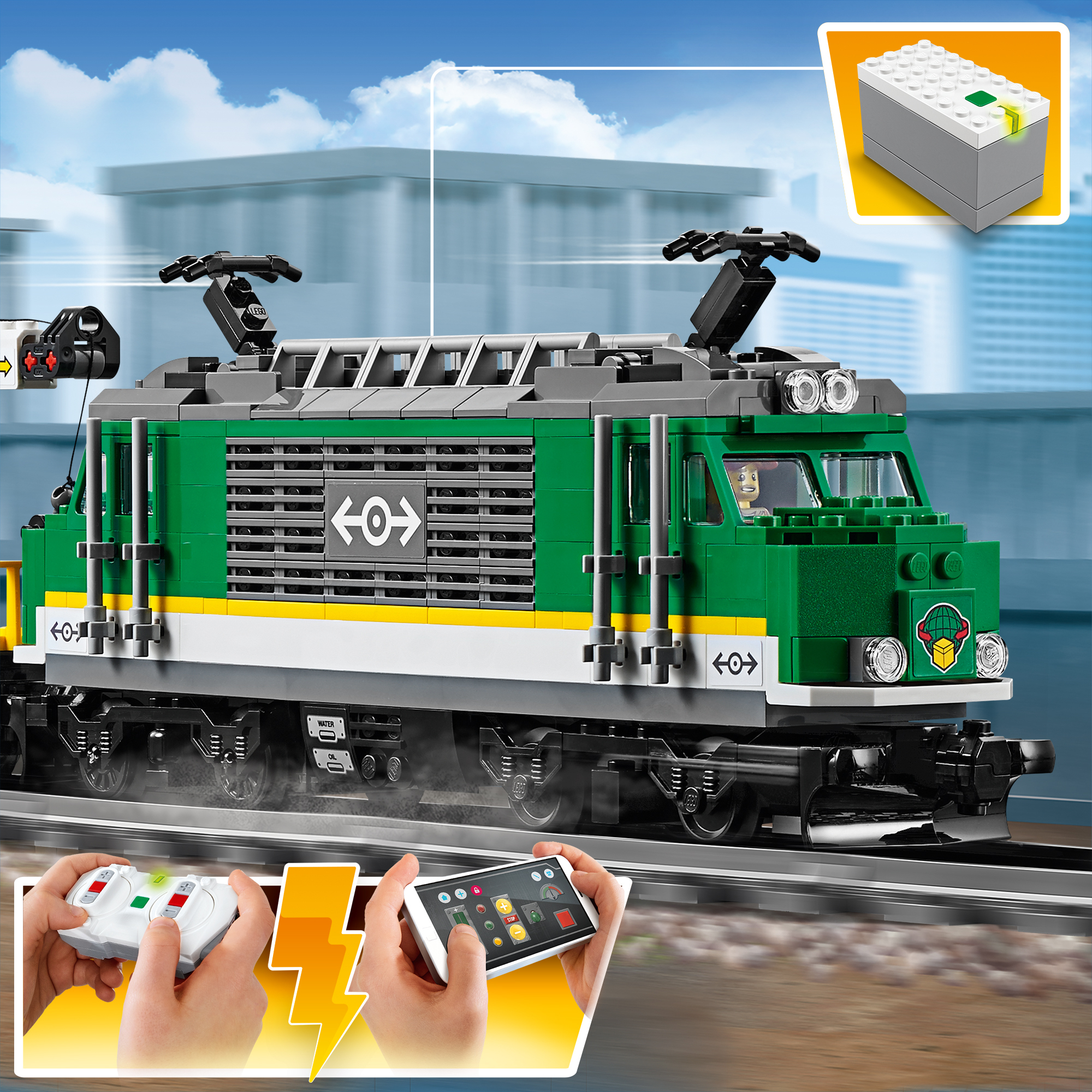 LEGO City Trains 60198 - Tavarajuna