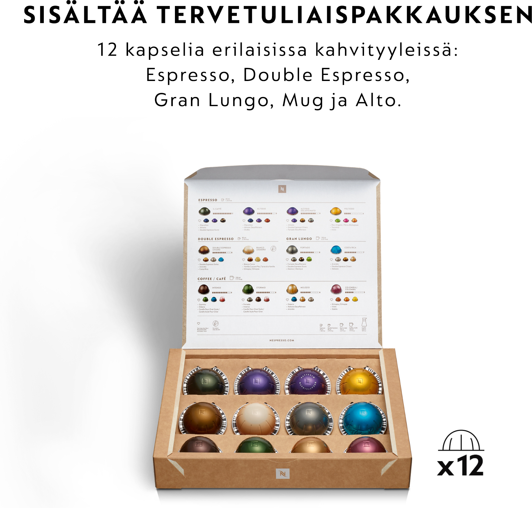 Nespresso Vertuo Next -kapselikeitin, musta/punainen
