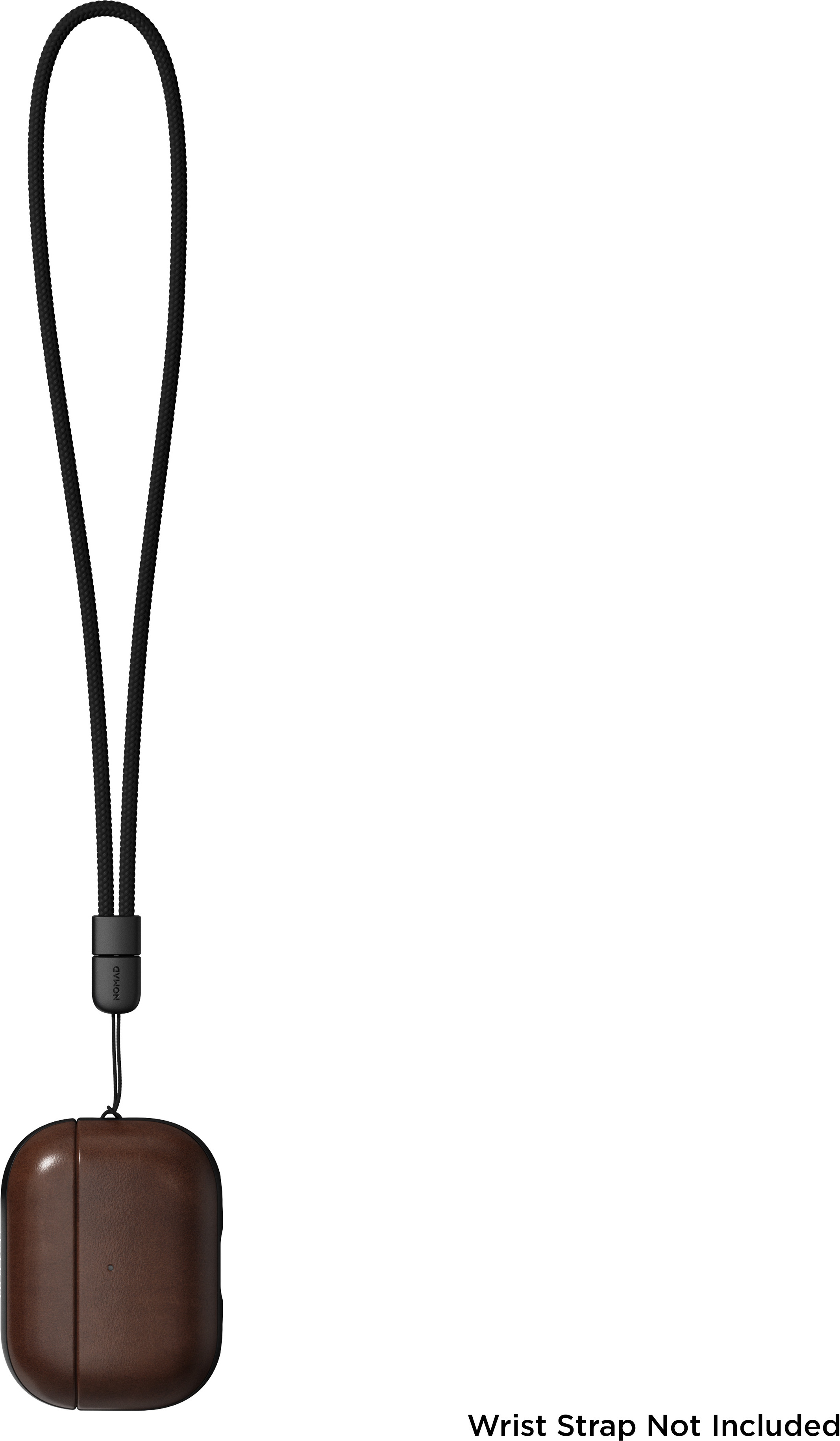 Nomad Modern Airpods Pro 2 Horween Leather -kotelosuoja, musta