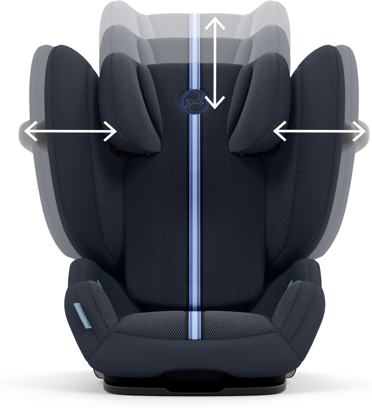 CYBEX Solution G i-Fix Plus -turvavyöistuin, 100 - 150 cm, Ocean Blue