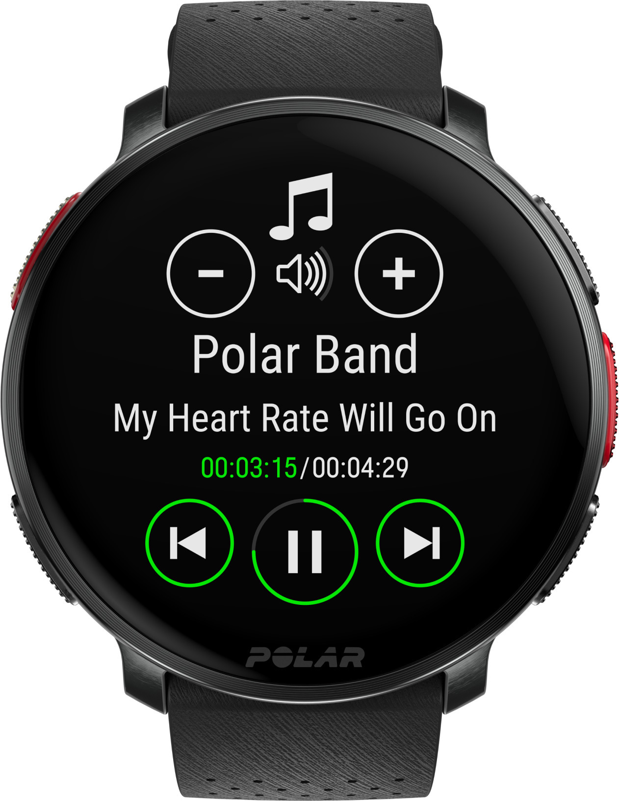 Polar Vantage V3 -premium-urheilukello, aprikoosi