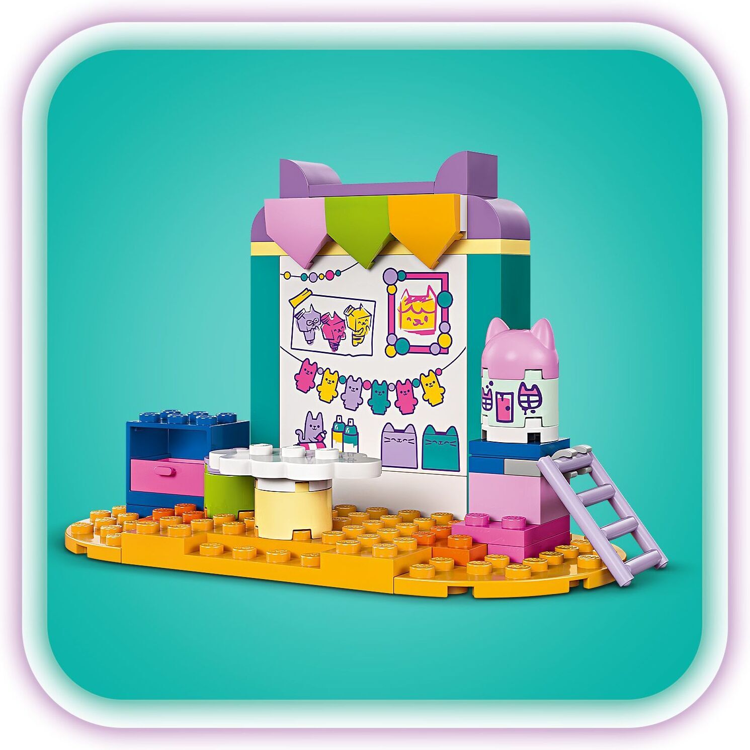 LEGO Gabbyn Nukketalo 10795  - Askartelua Boksivauvan kanssa