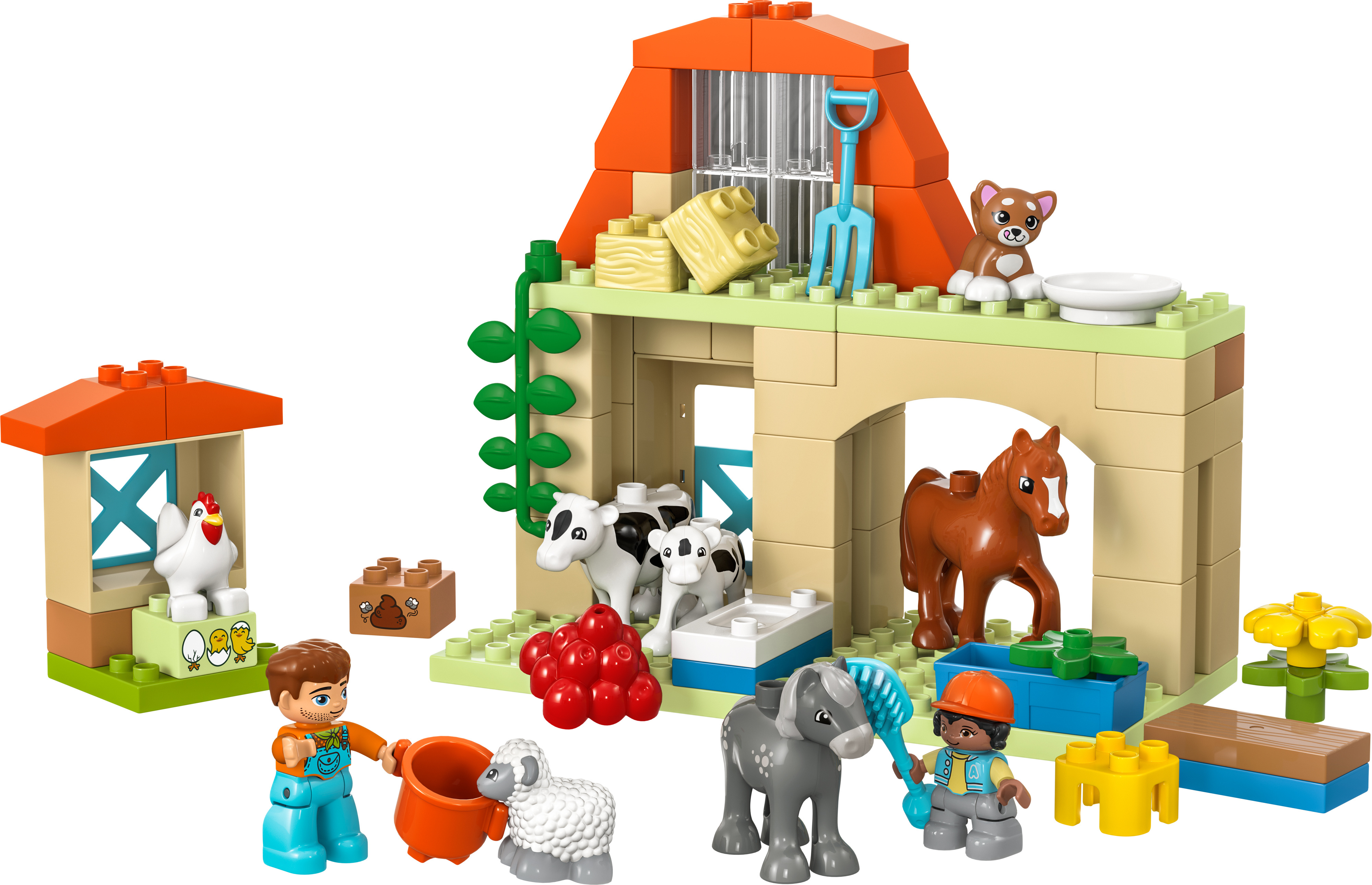 LEGO DUPLO Town 10416  - Eläinten hoitoa maatilalla