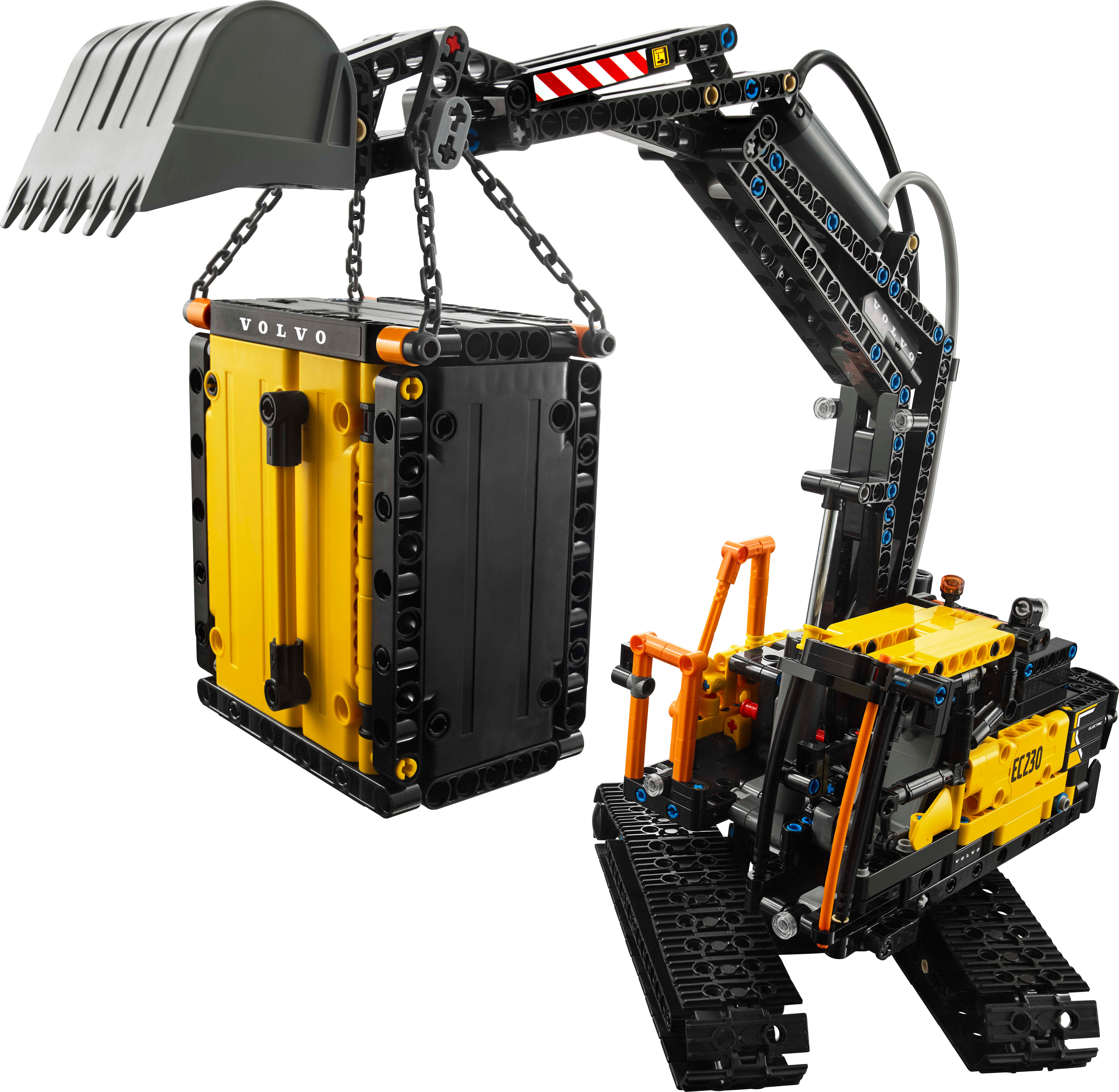 LEGO Technic 42175 - Volvo FMX ‑kuorma-auto ja EC230 Electric ‑kaivukone