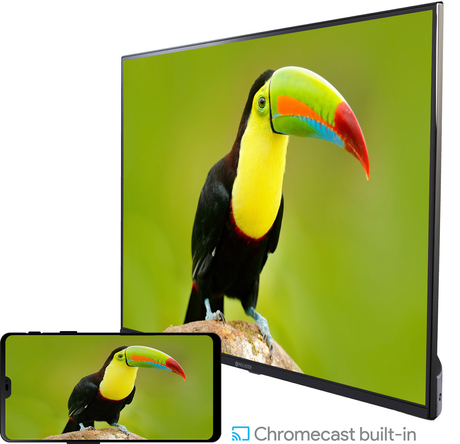 Tuotteen ProCaster 55" ST901H – 4K Android LED TV kysymykset ja ...