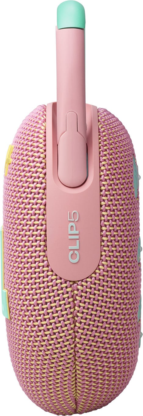 JBL Clip 5 Bluetooth-kaiutin, vaaleanpunainen
