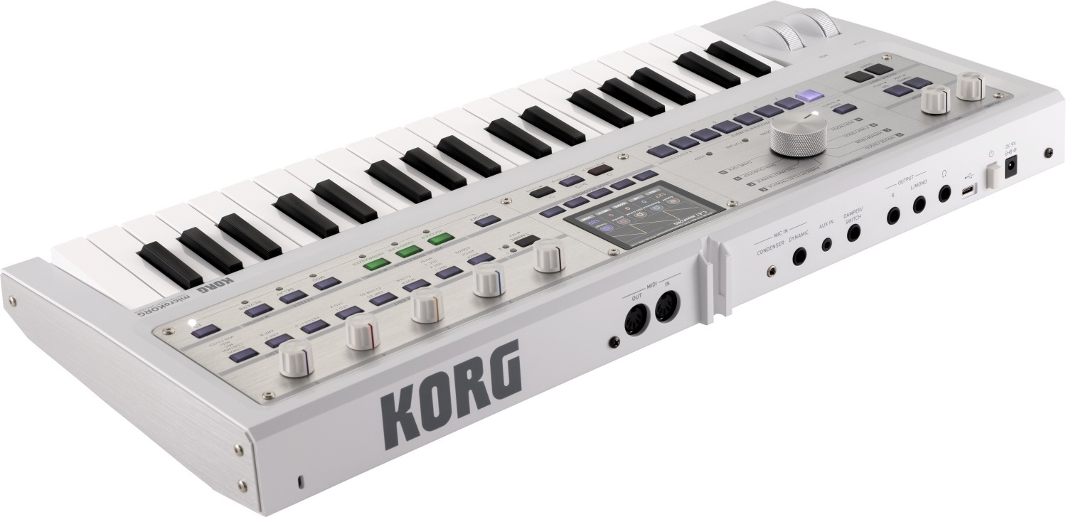 Korg microKORG 2 - syntetisaattori, valkoinen