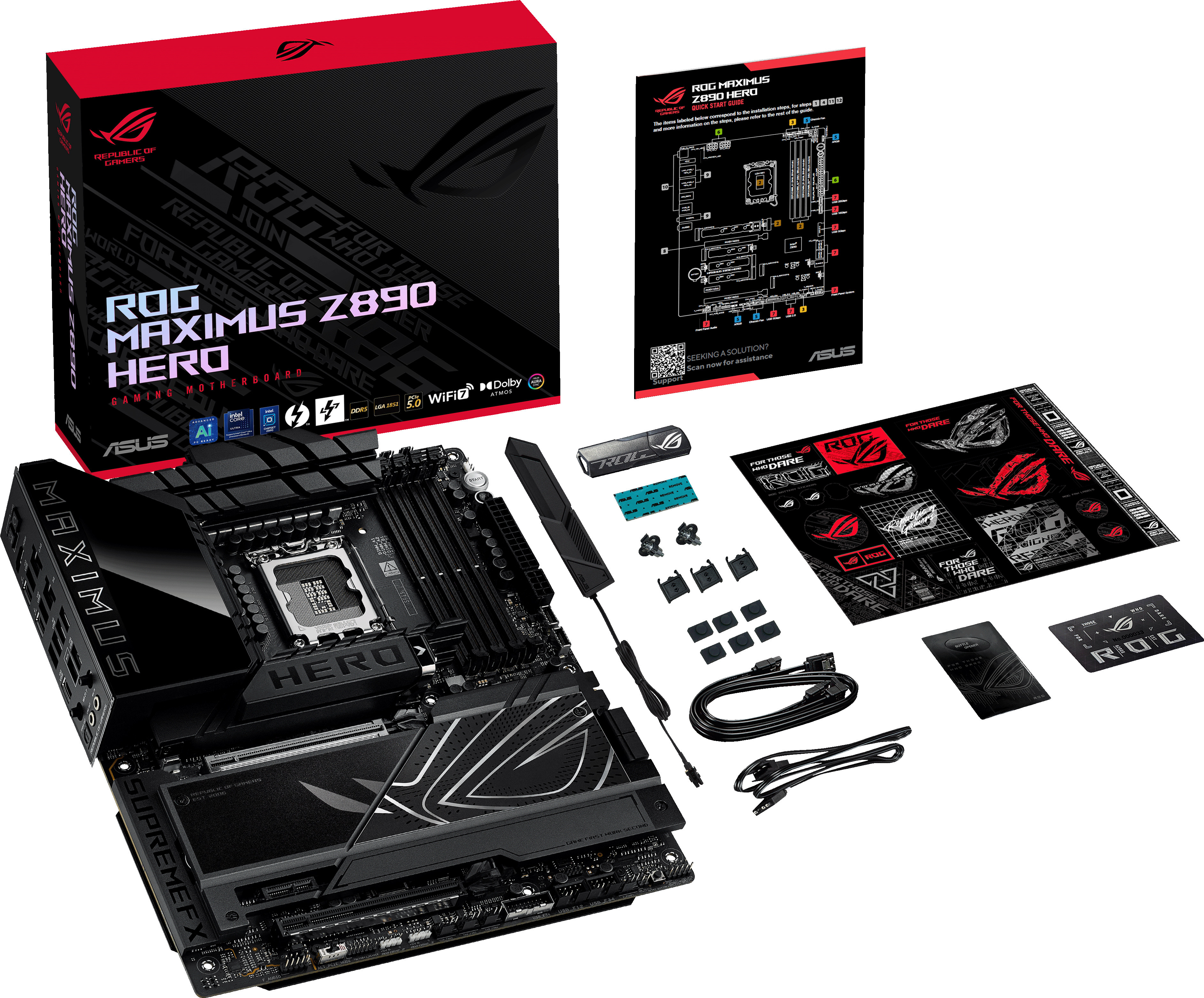 ASUS ROG MAXIMUS Z890 HERO ATX -emolevy