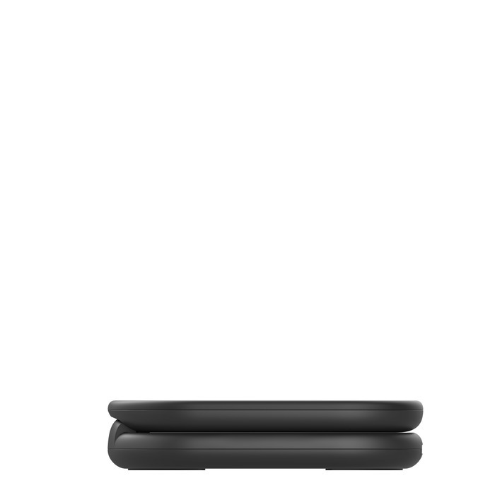 Belkin BoostCharge 2 in 1 magneettinen taitettava laturi, musta