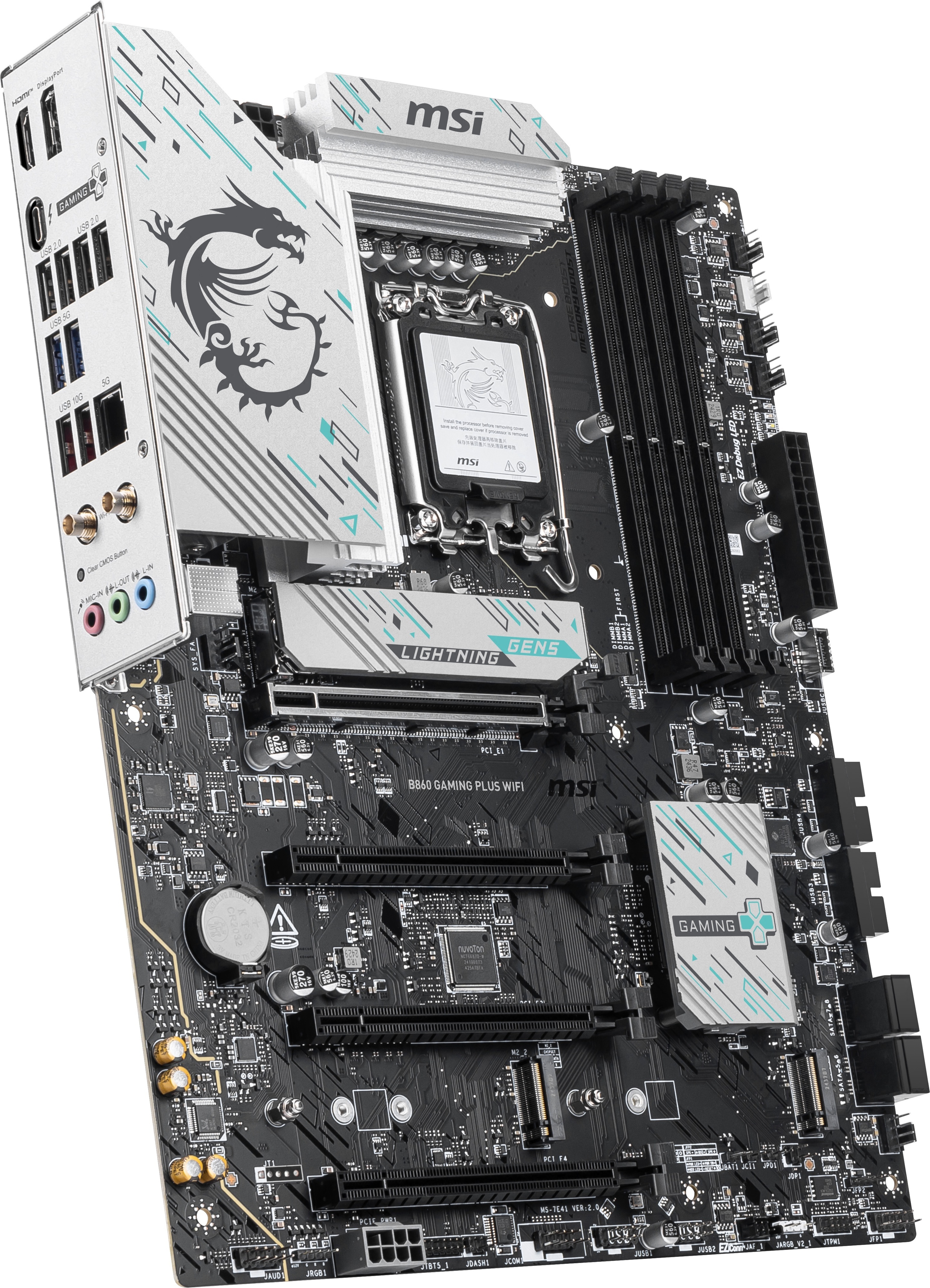 MSI B860 GAMING PLUS WIFI ATX-emolevy