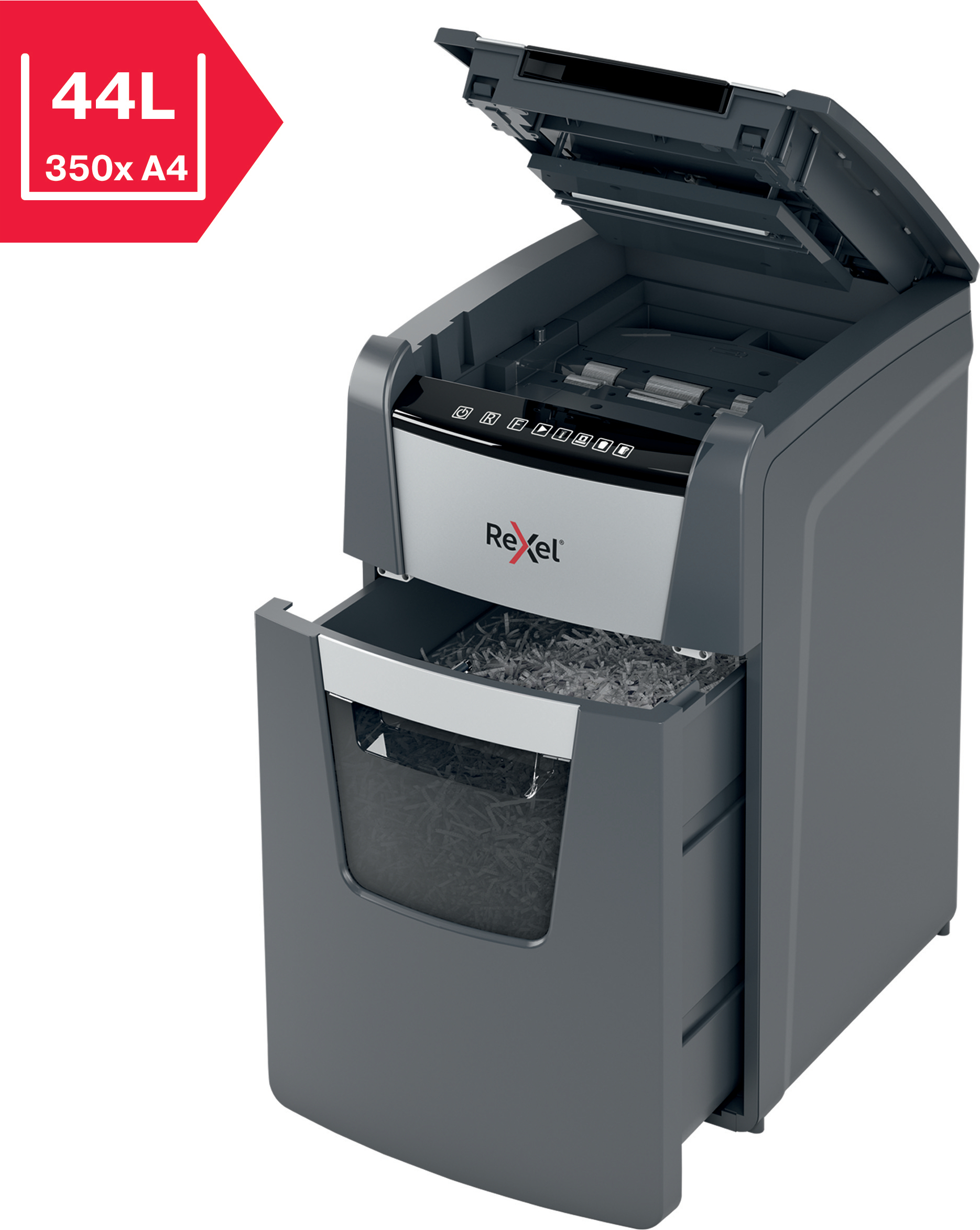 Rexel Optimum 150X automaattinen -paperisilppuri, P4