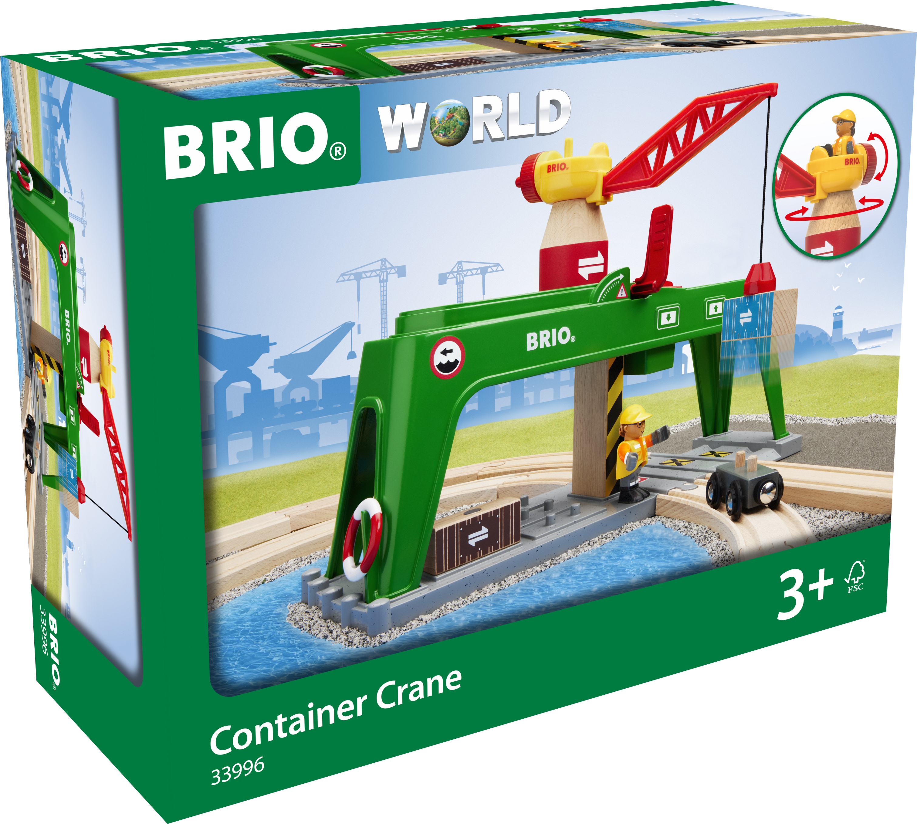 Brio World 33996 - Konttinosturi