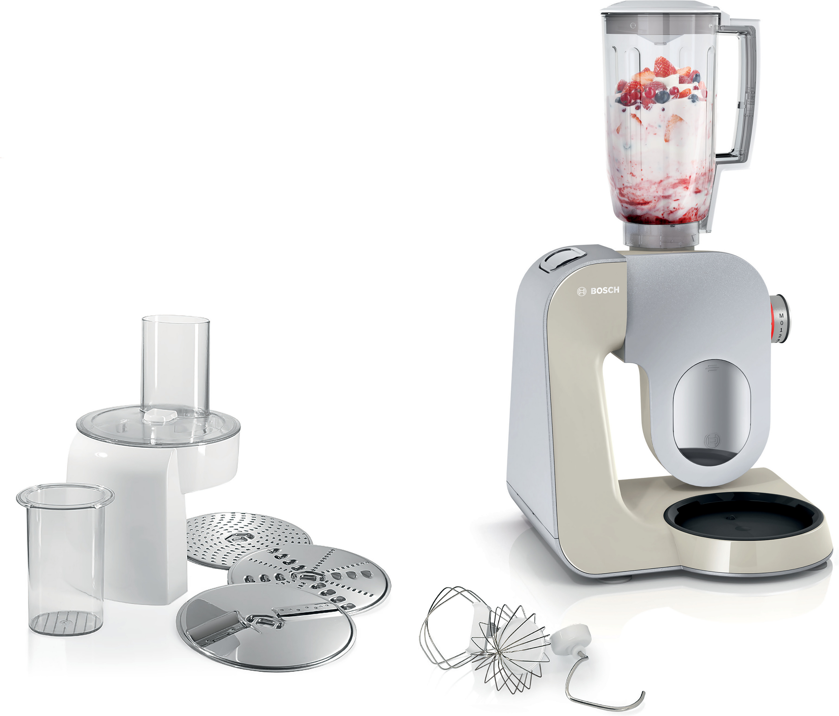Bosch MUM58L20 Serie 4 -yleiskone, harmaa