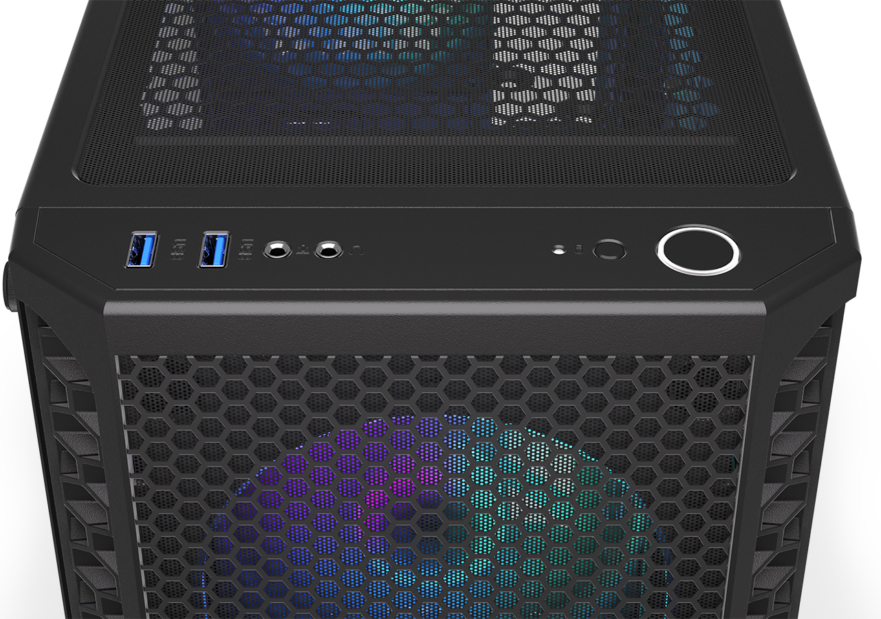 Endorfy Signum 300 ARGB ATX-kotelo ikkunalla, musta