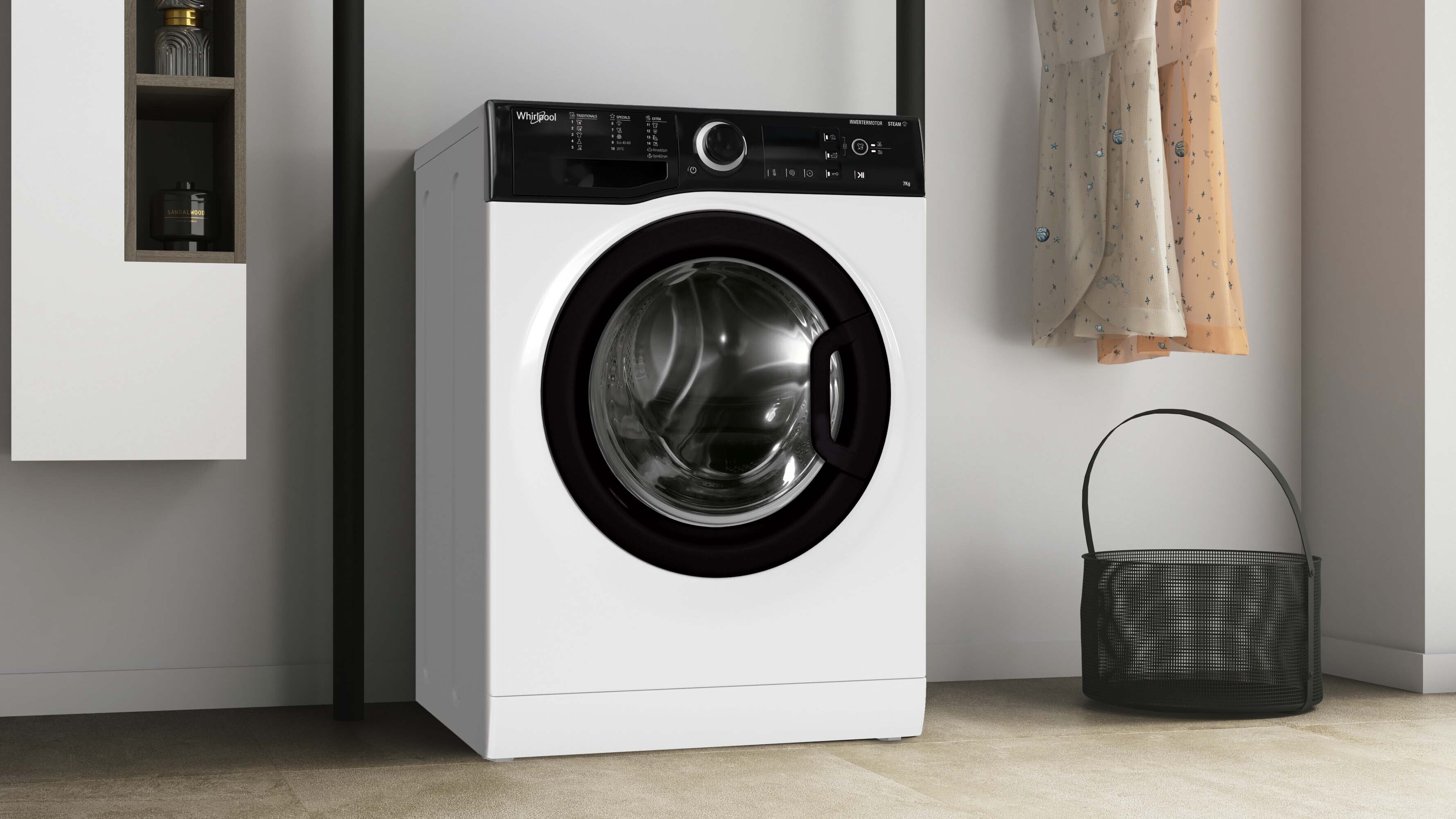Whirlpool WRSB 7259 BB EU pyykinpesukone