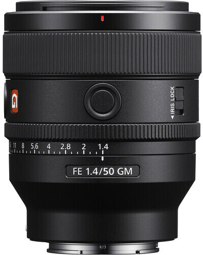 Sony FE 50mm F1.4 GM -objektiivi