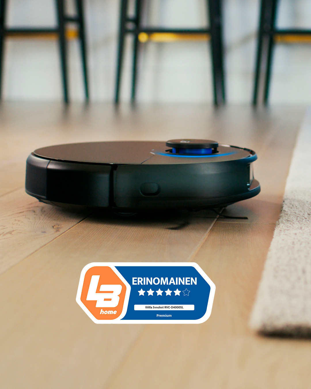 Wilfa Innobot RVC-D4000SL -robotti-imuri