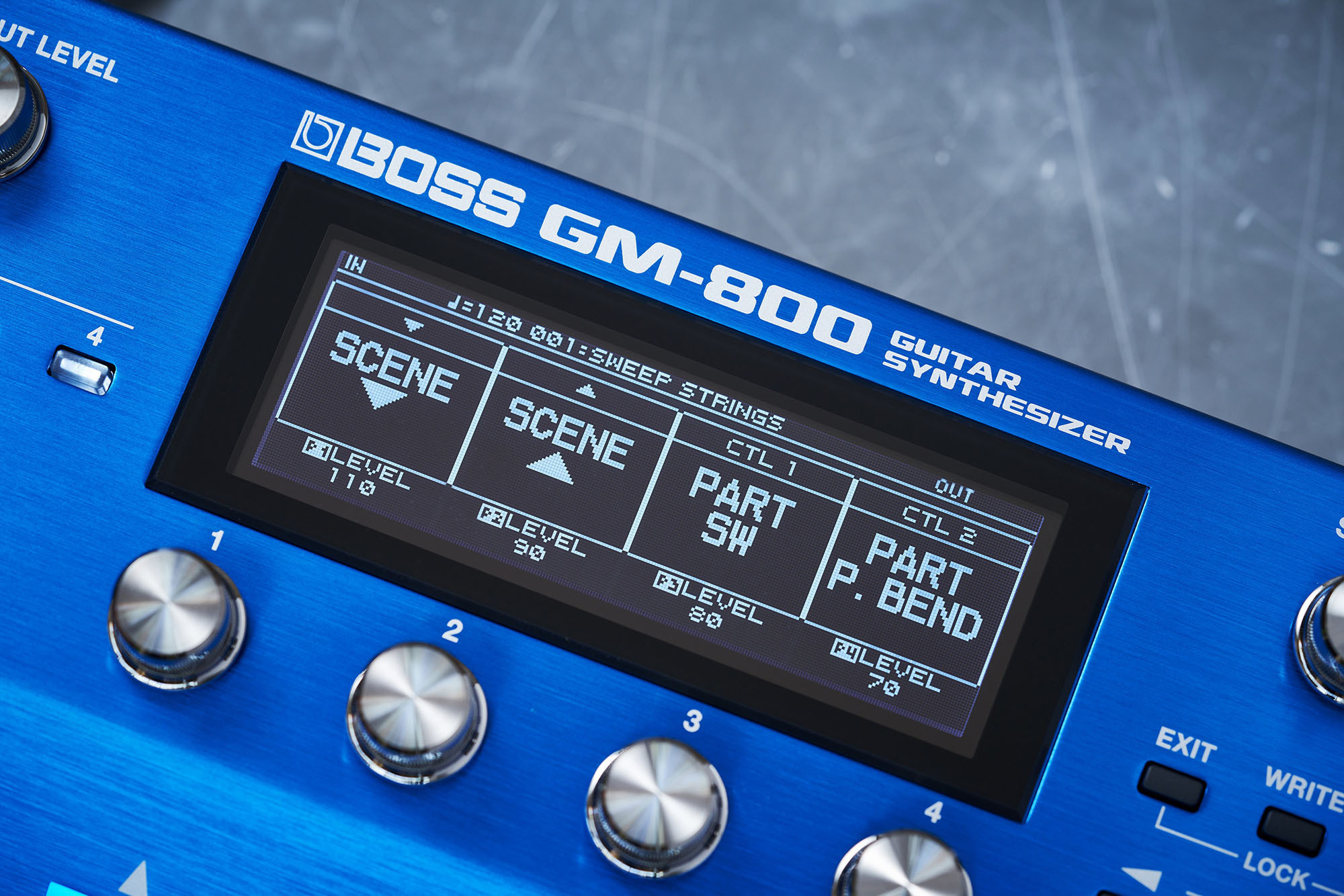 Boss GM-800 kitarasyntikka