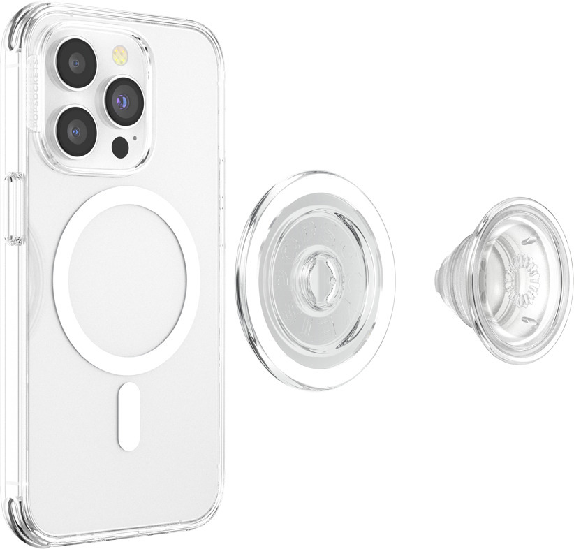 PopSockets PopGrip for MagSafe -puhelinpidike, musta