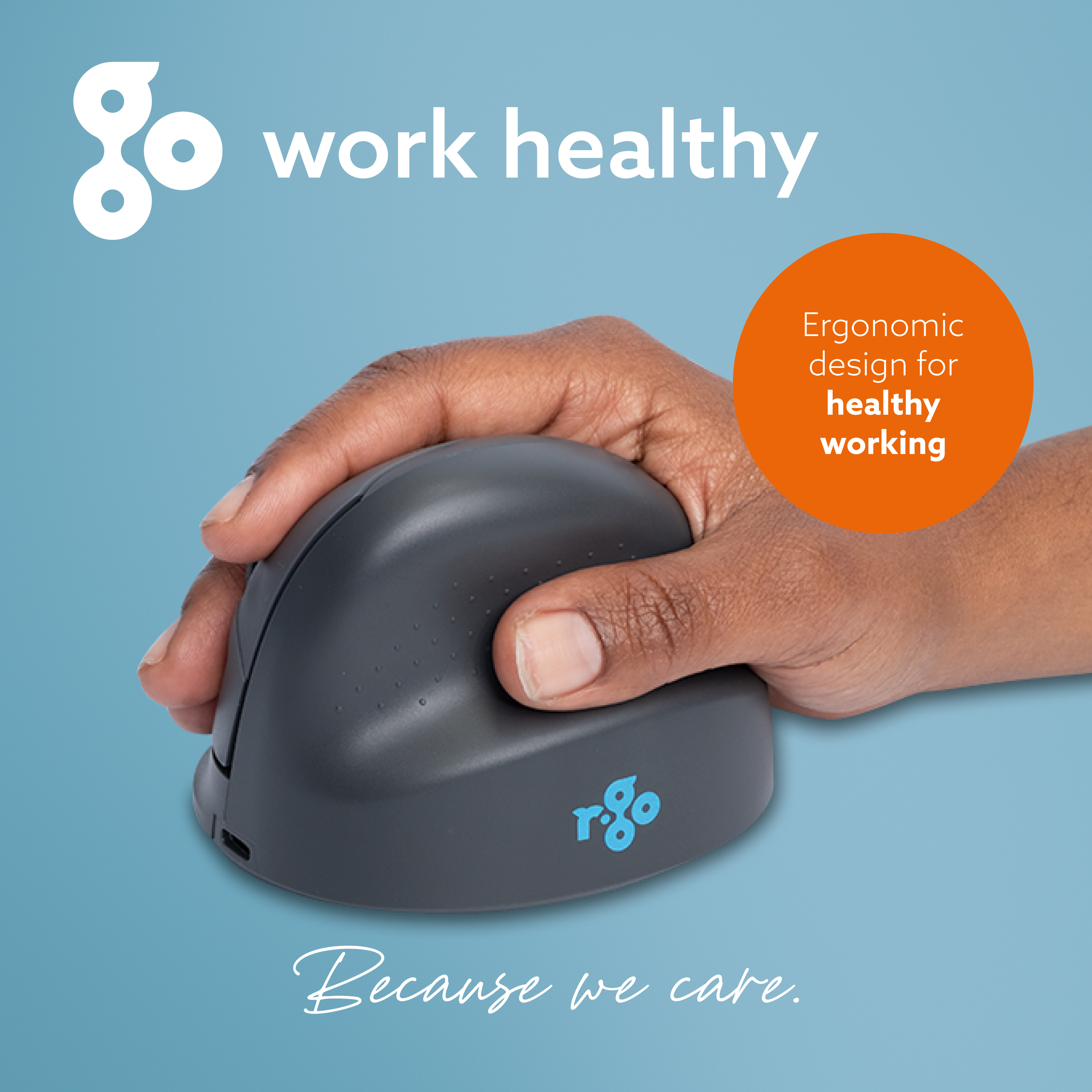 R-Go HE Break -ergonominen hiiri, BT, S-koko, oikealle kädelle