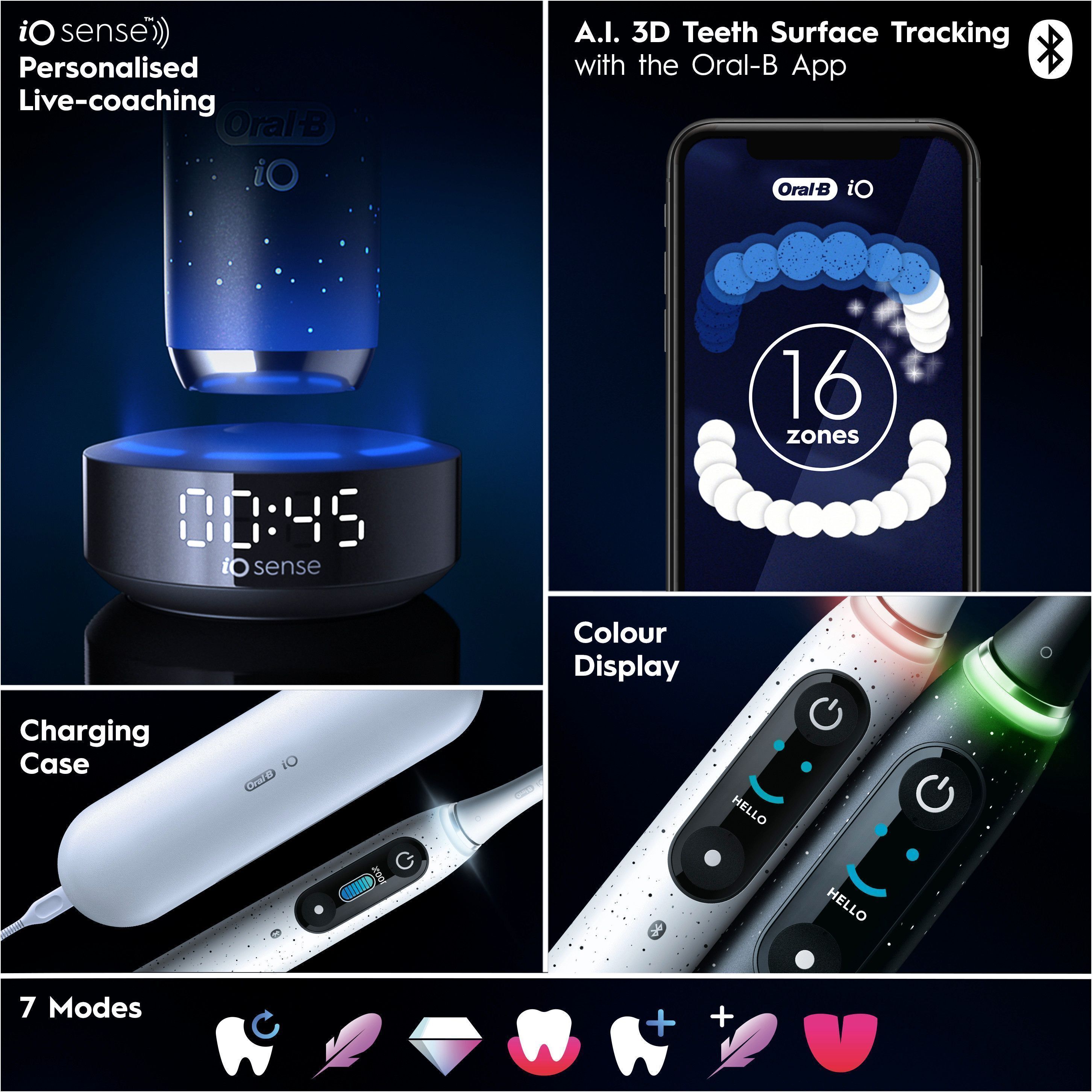 Oral-B iO Series 10 sähköhammasharja, musta