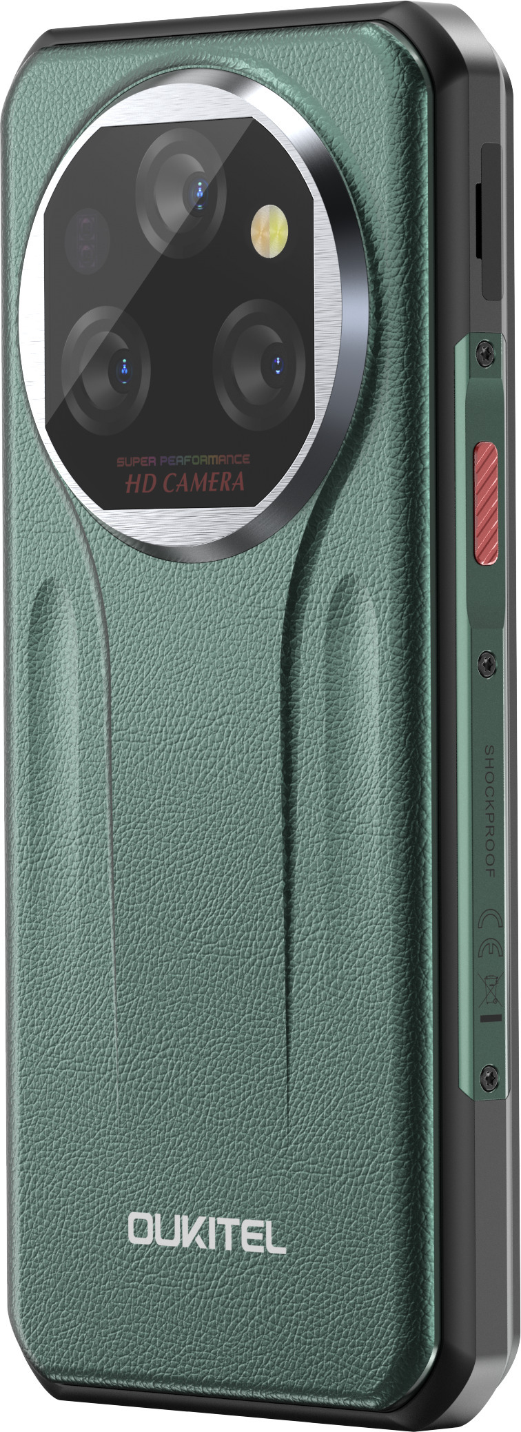 Oukitel WP39 5G -puhelin, 256/6 Gt, vihreä