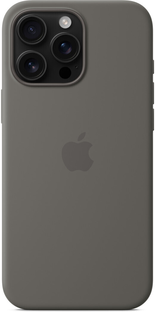 Apple iPhone 16 Pro Max silikonikuori MagSafella, liuskeen­harmaa