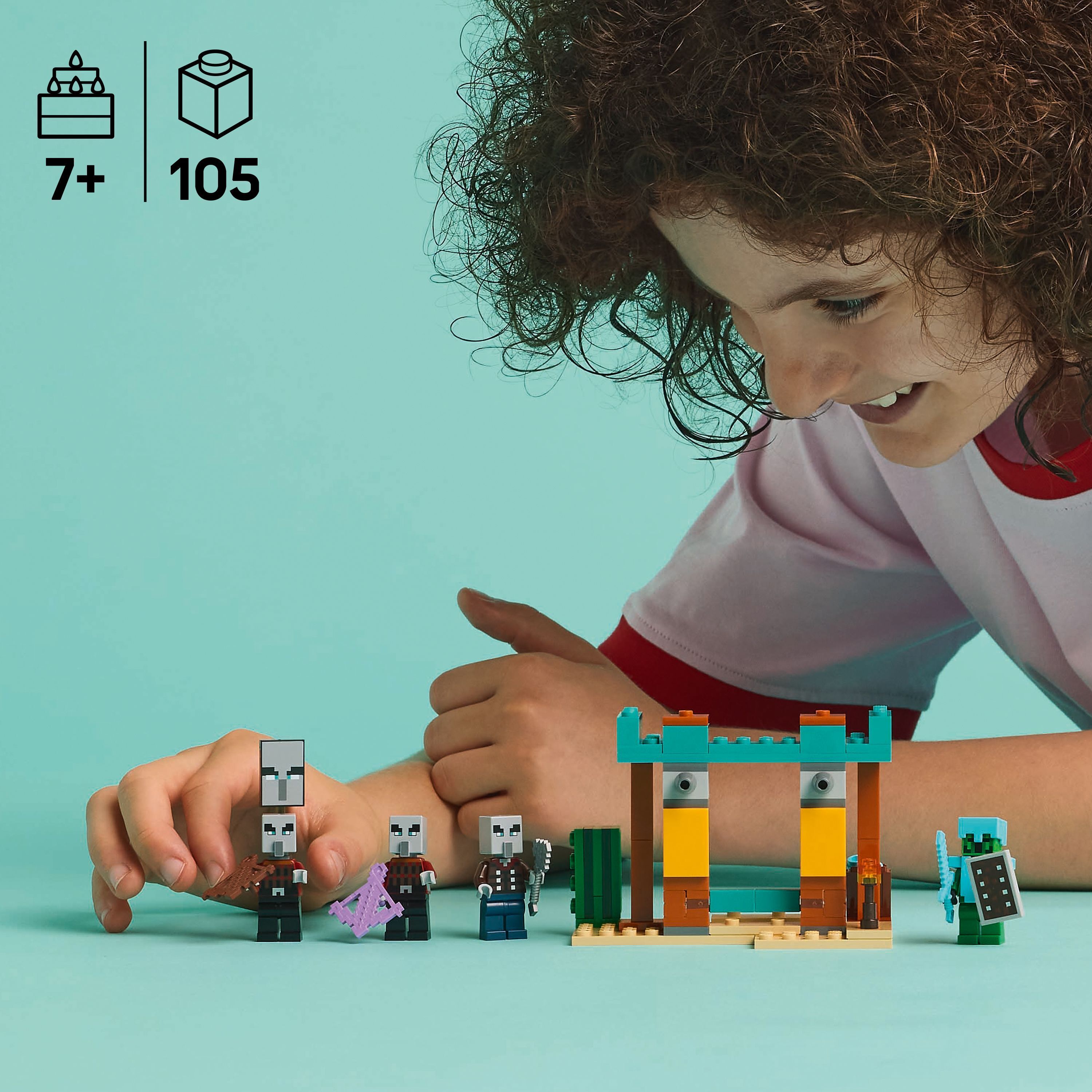 LEGO Minecraft 21267 – Pahalaisten aavikkopartio