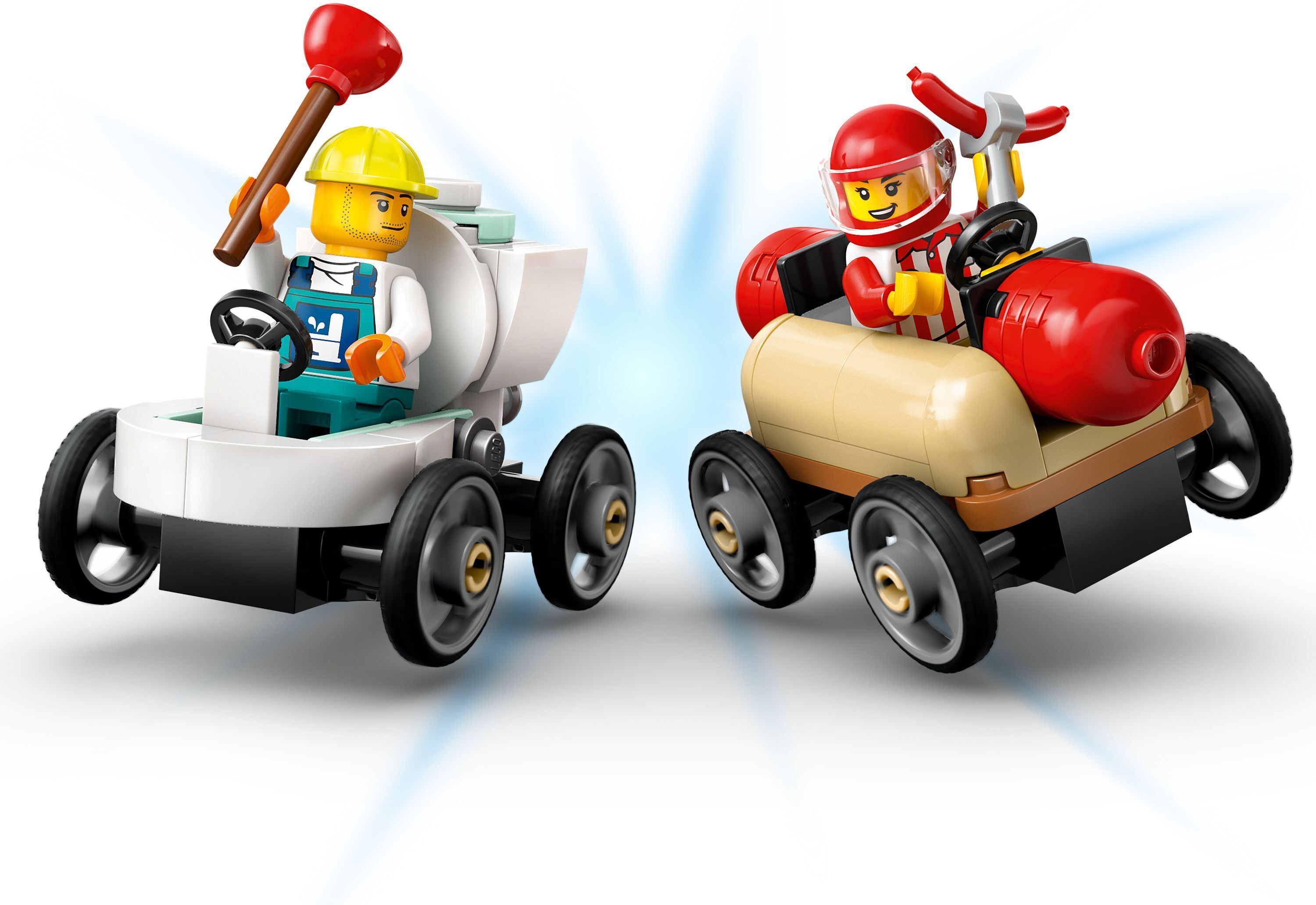 LEGO City 60460 – Ei rajoja: Kilpa-autojen ramppirata