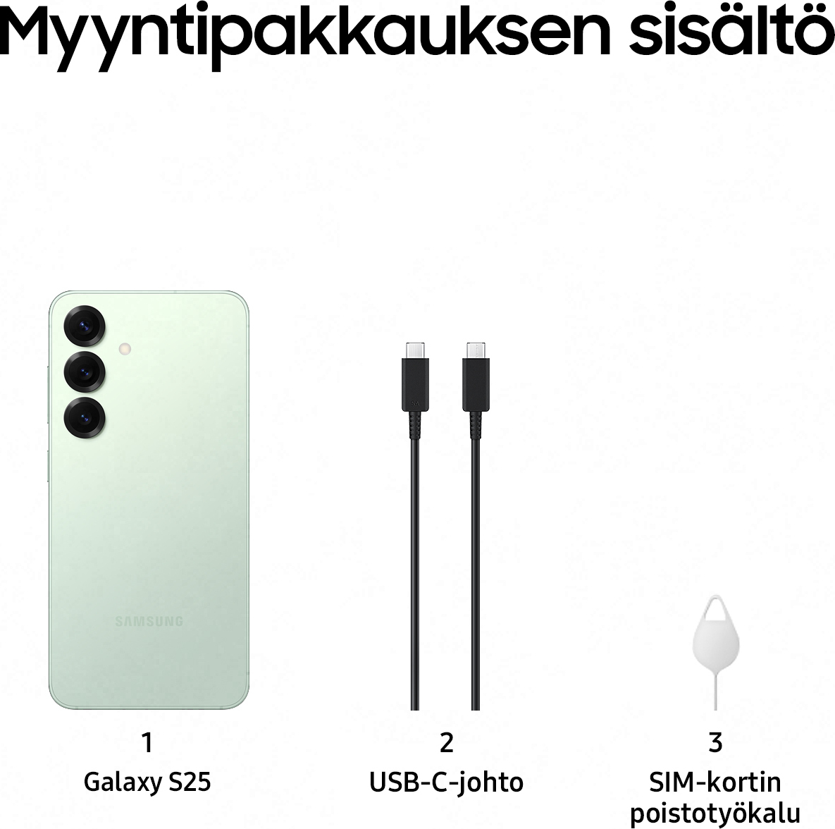 Samsung Galaxy S25 5G puhelin, 128/12 Gt, Mint 10 Samsung Galaxy S25 5G puhelin, 128/12 Gt, Mint - Image 10