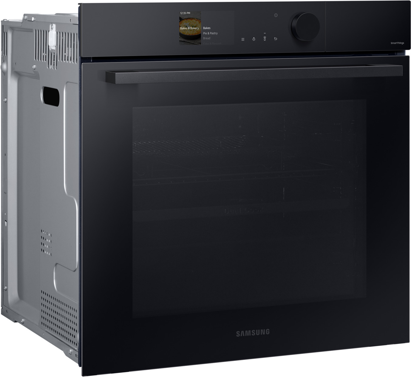 Samsung Bespoke Series 6 NV7B6675CCK Dual Cook Steam & Air Fry erillisuuni, musta