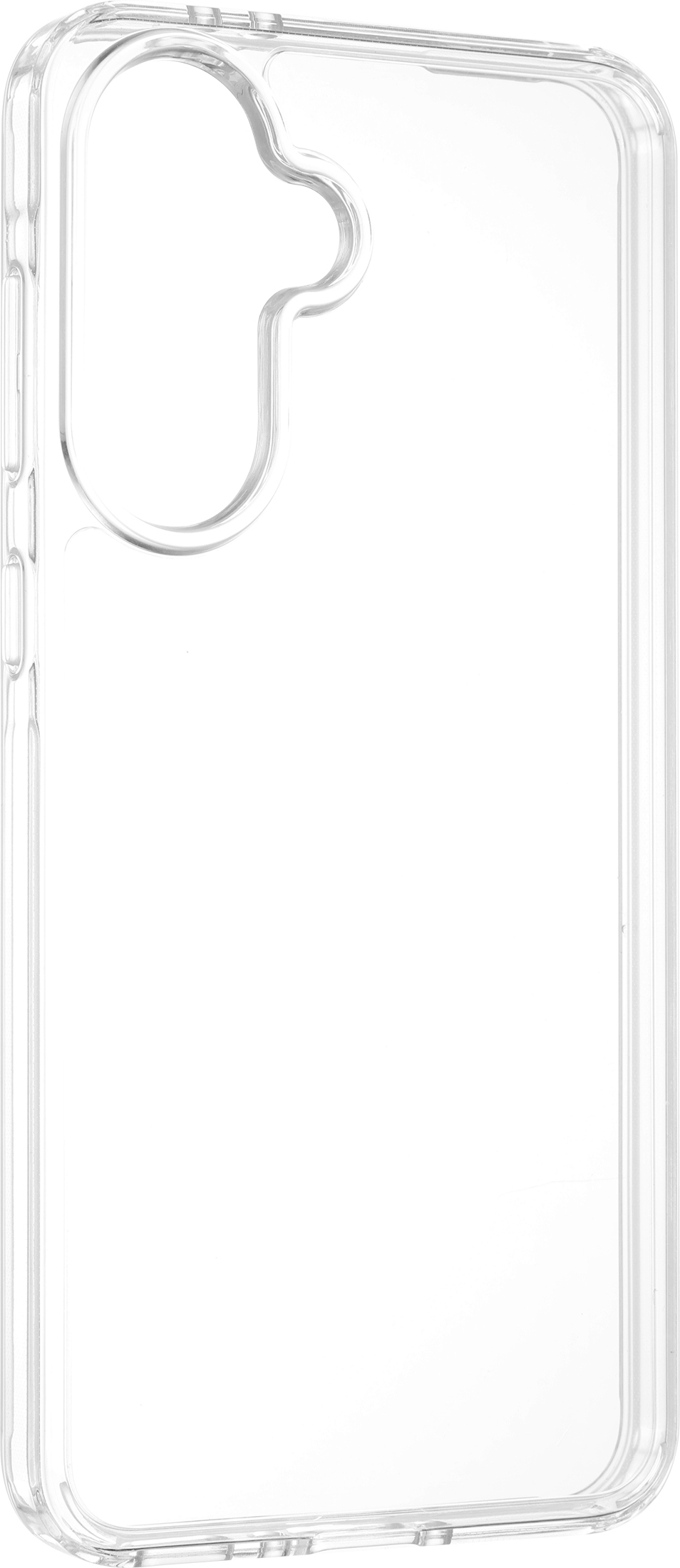 FoneKit silikonisuoja, Samsung Galaxy S25 Edge, läpinäkyvä