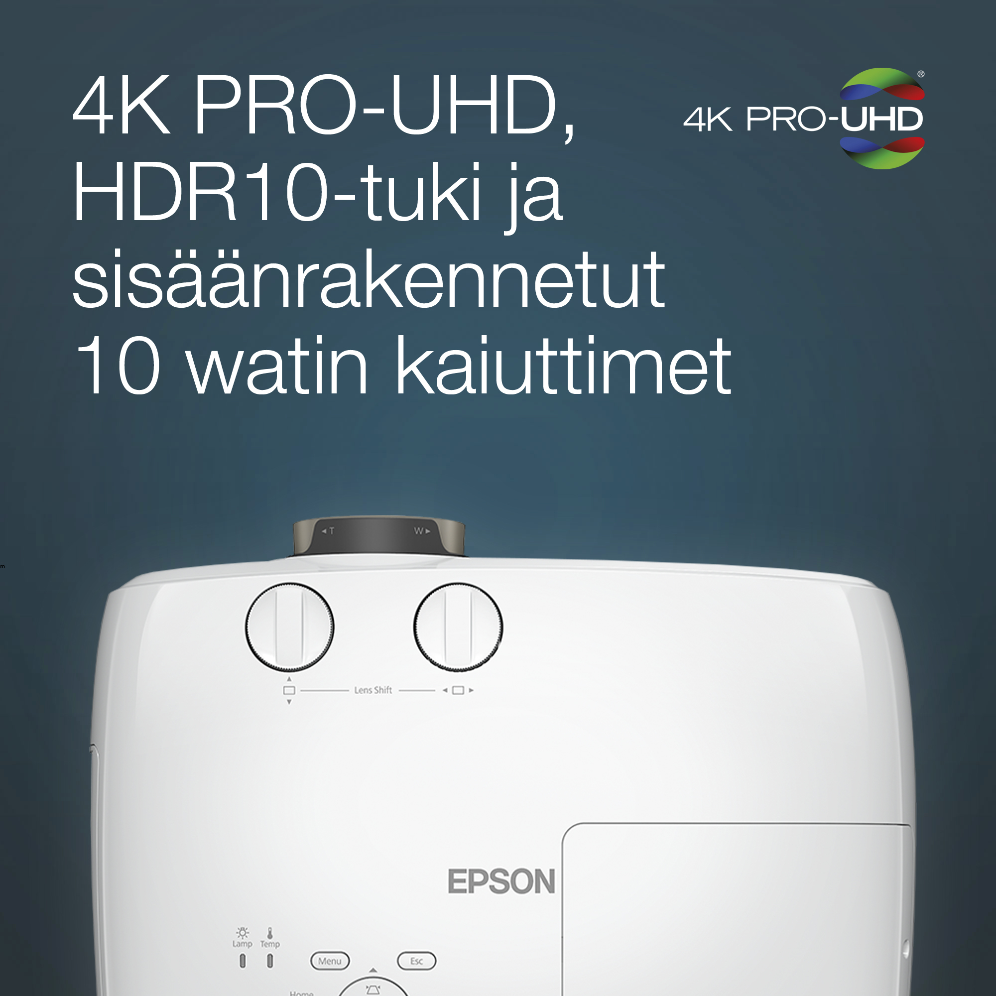 Epson EH-TW7000 4K PRO-UHD -projektori