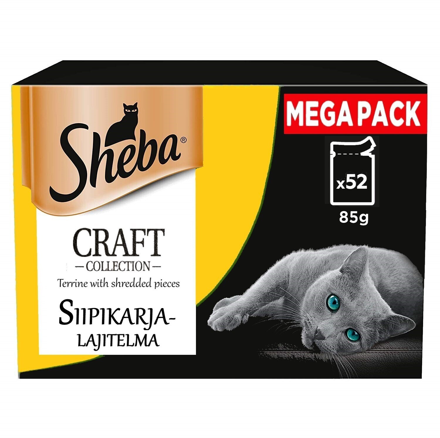 Sheba Craft Siipikarja -annospussilajitelma, 4 x 85 g, 13-pack –  