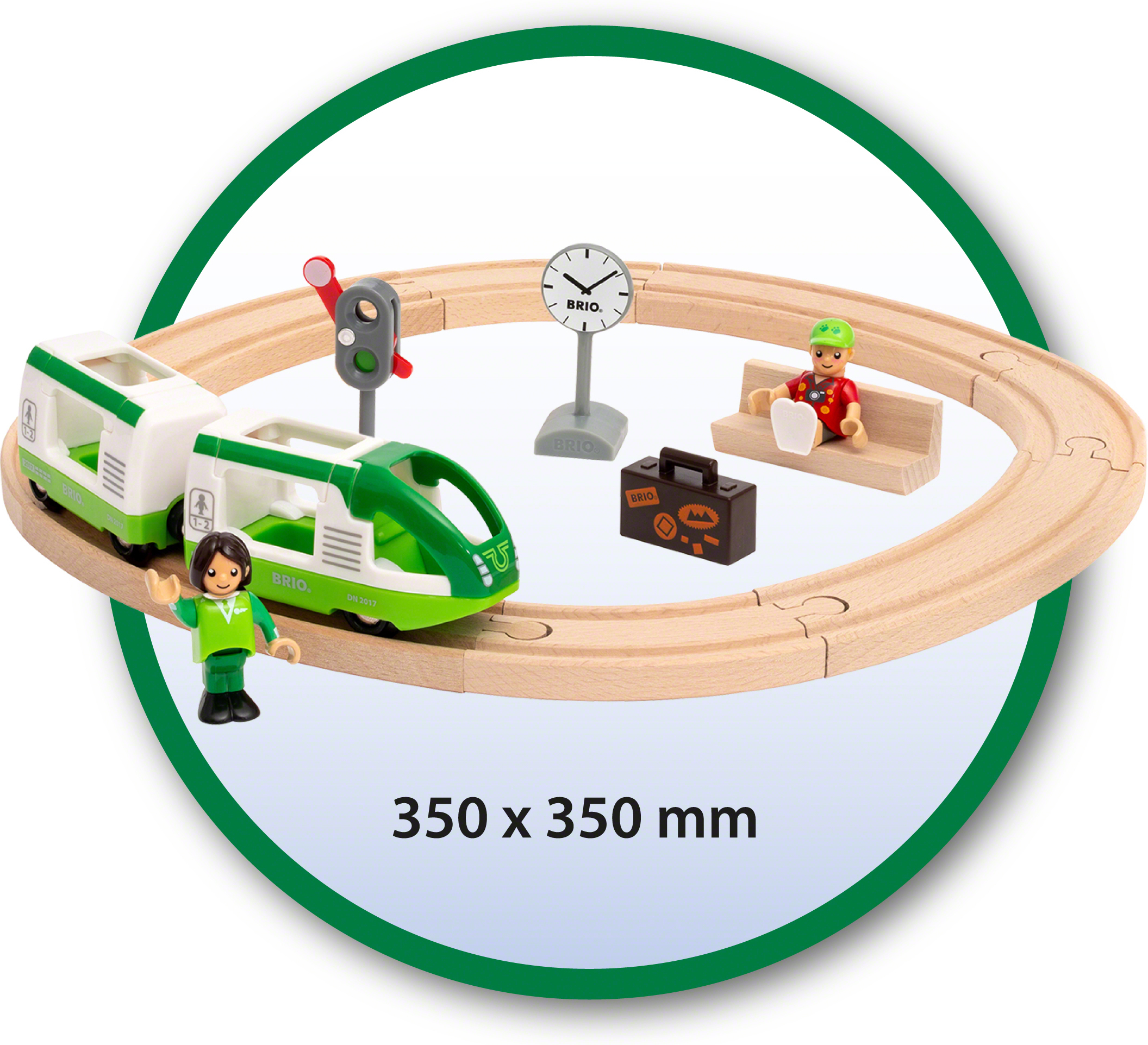 BRIO World 33847 - Ympyräratasetti