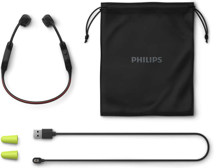 Philips A7607 -luujohdekuulokkeet, musta