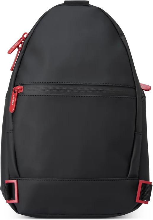 Delsey F1 Securitime Zip Expandable 56 cm -matkalaukku, musta