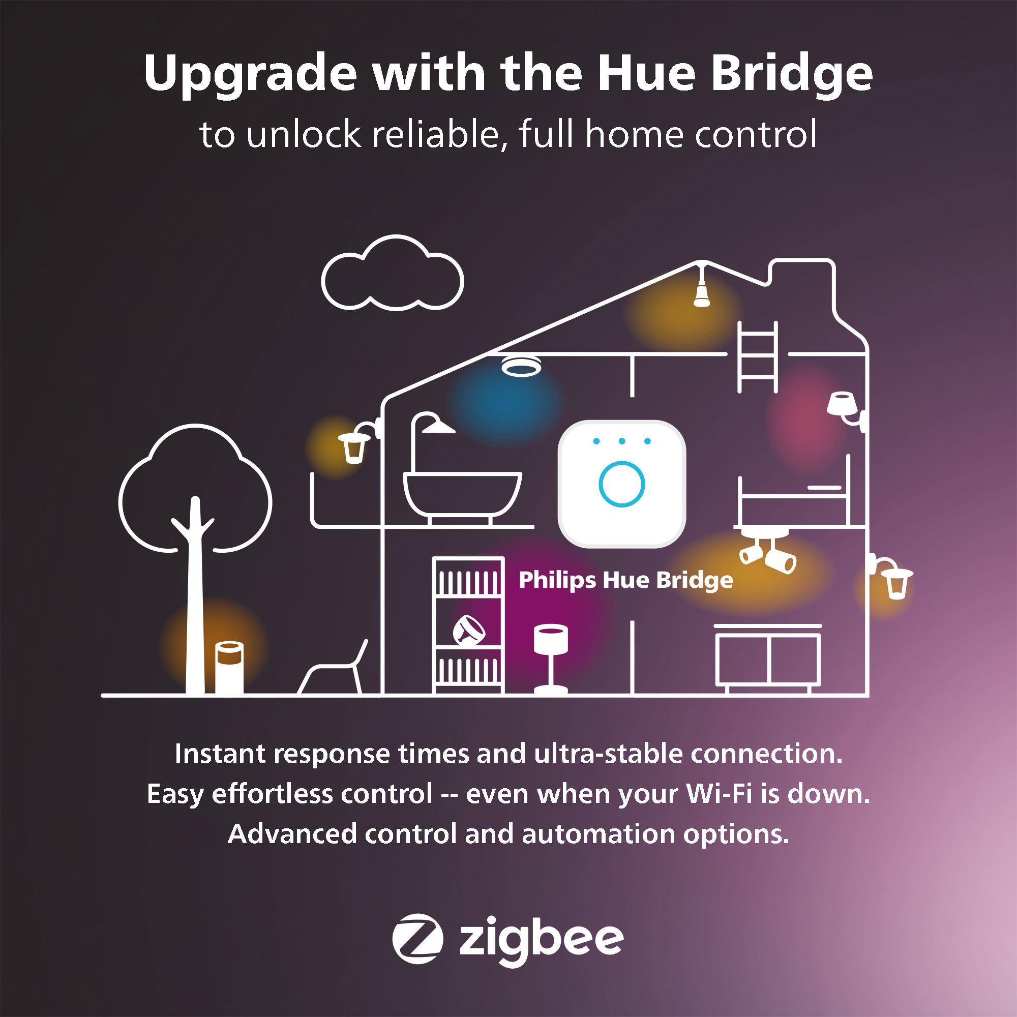 Philips HUE Festavia valosarja, 250 lediä