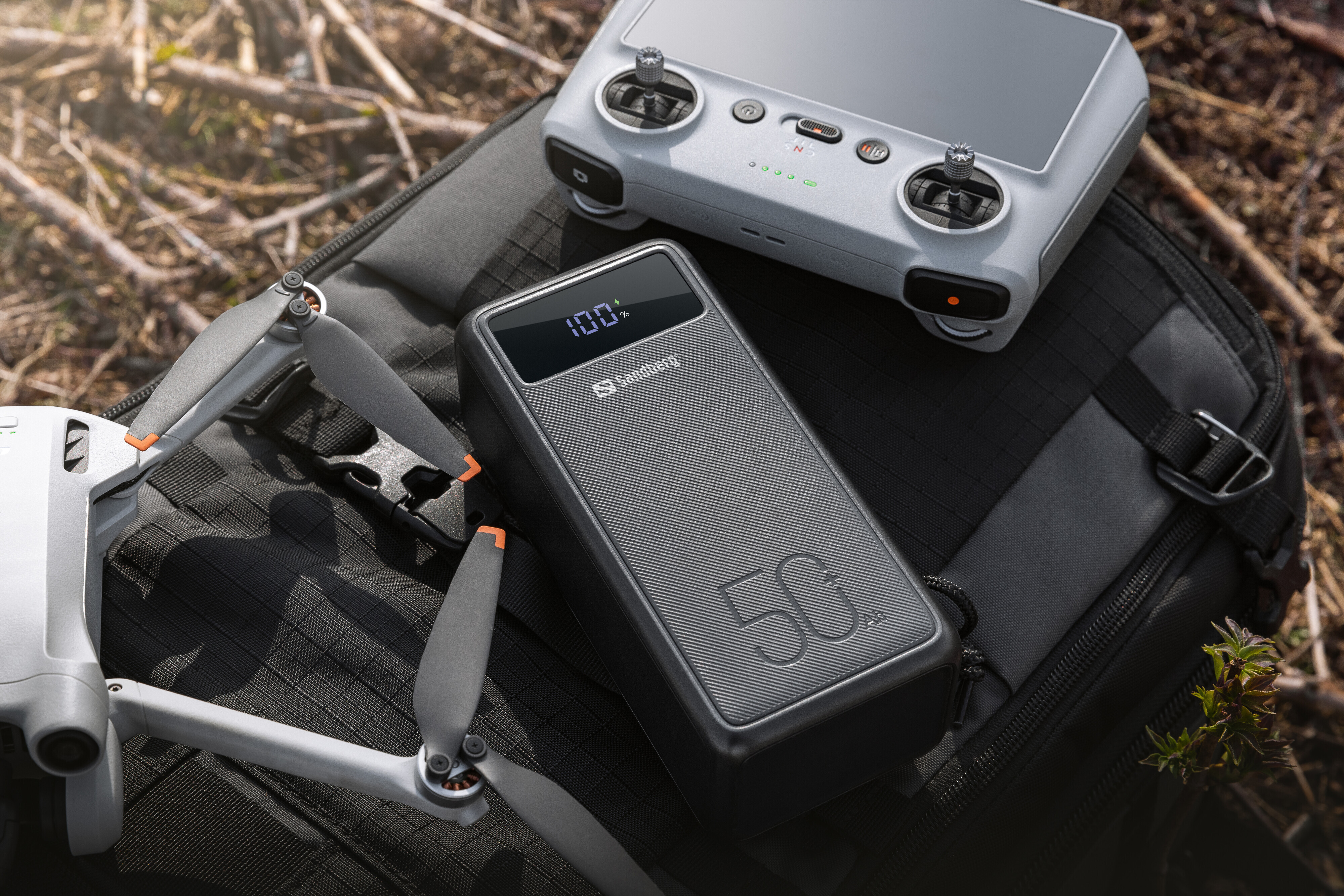 Sandberg -varavirtalähde, USB-C PD 130W, 50 000 mAh, musta