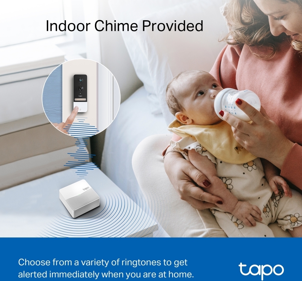 TP-LINK Tapo D230S1 -akkukäyttöinen video-ovikello