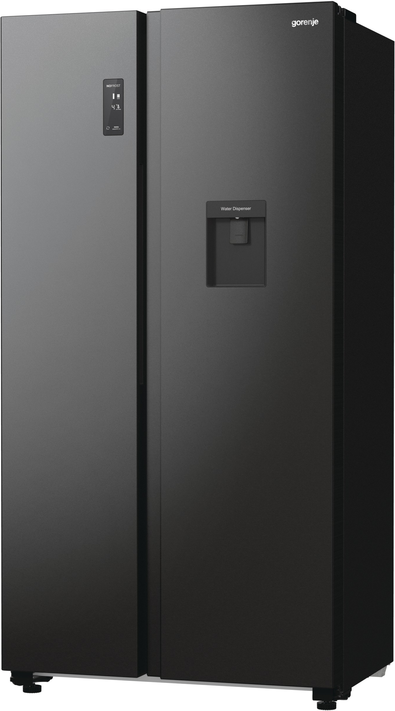 Gorenje NRR9185EABXLWD Side By Side, musta